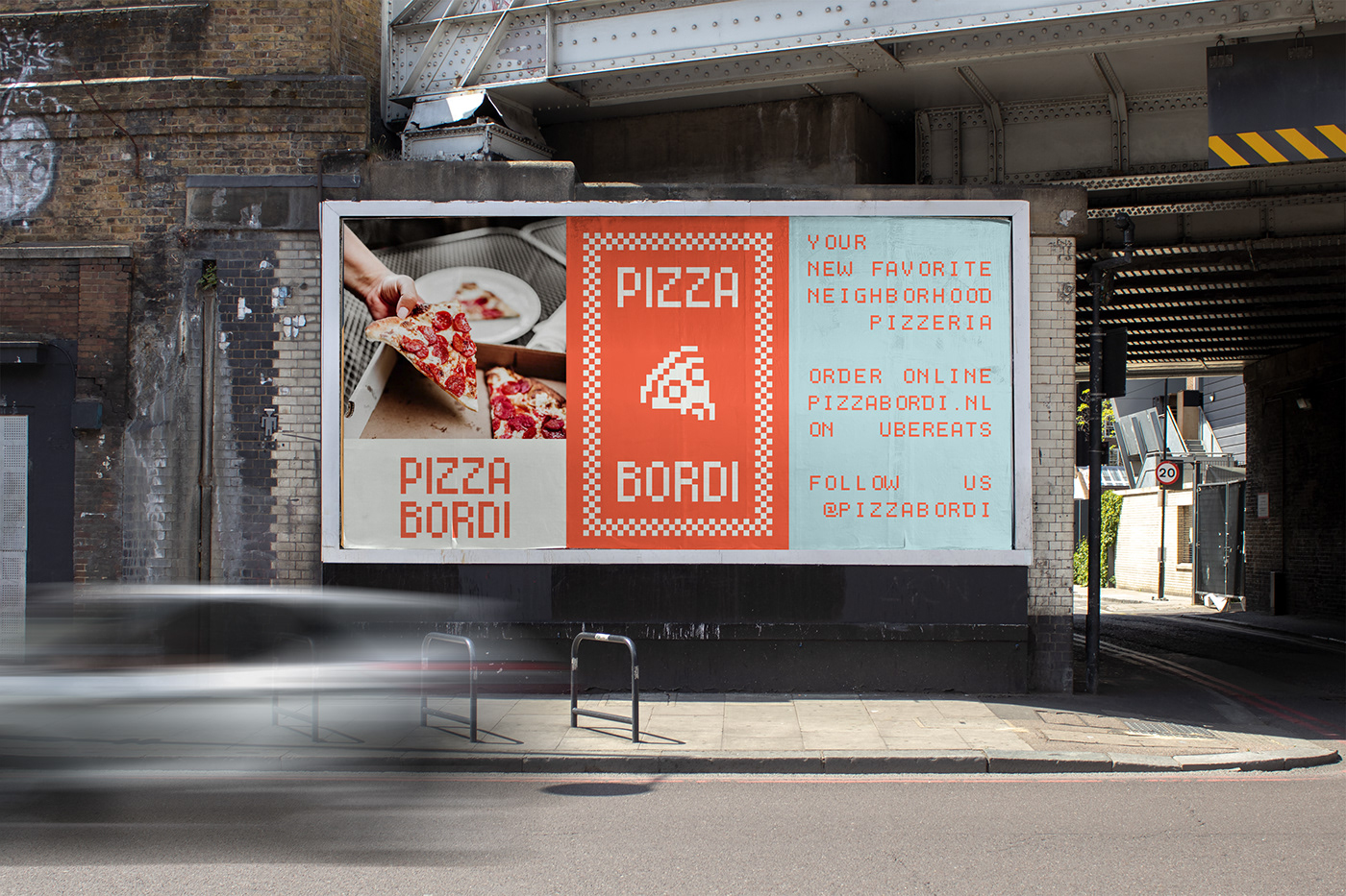 pizzeria Italian food restaurant Hospitality Pizza italian brand identity Pixel art menu design Restaurant Branding