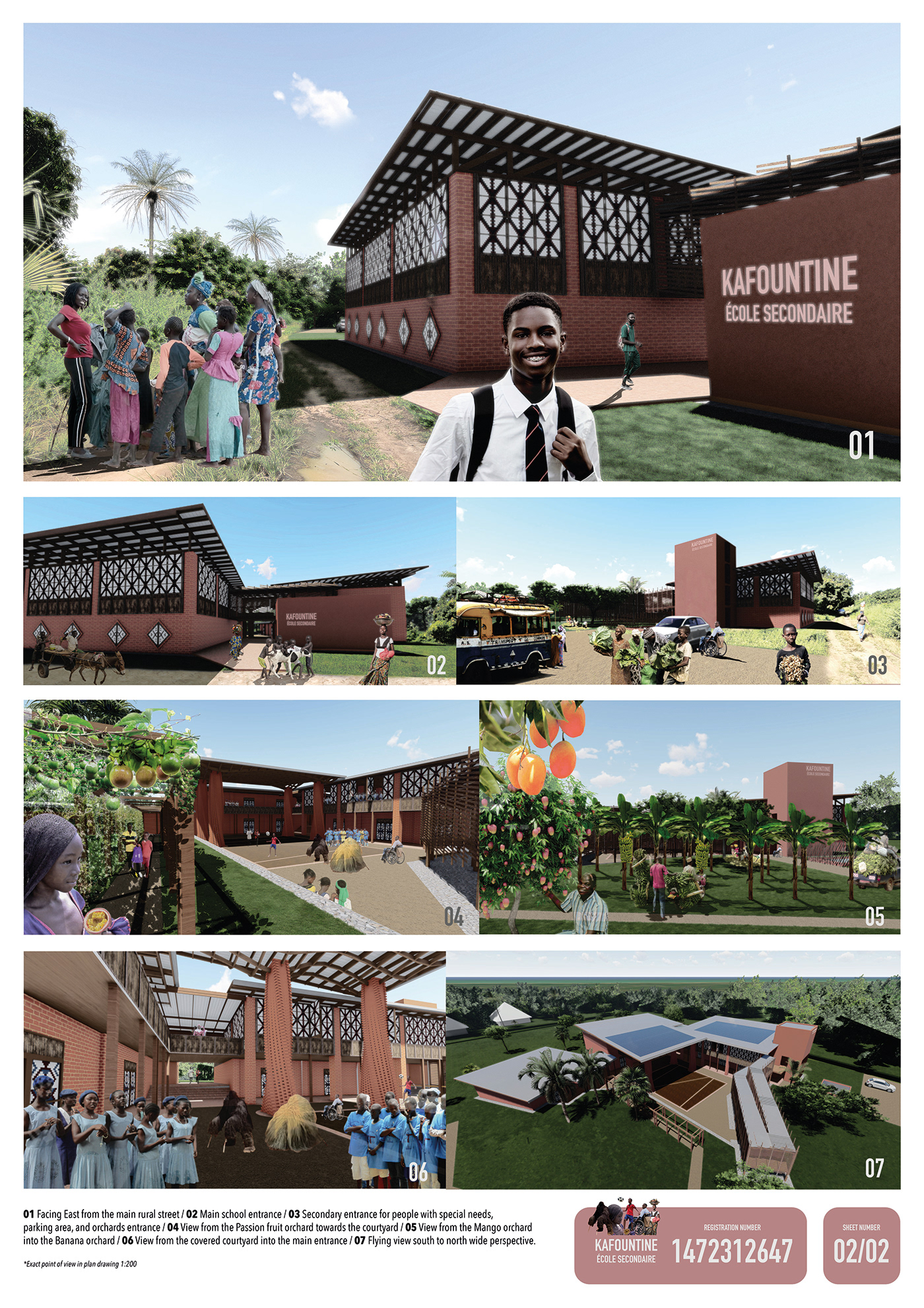 Competition architecture Render visualization 3D exterior Sustainability Sustainable Design permaculture