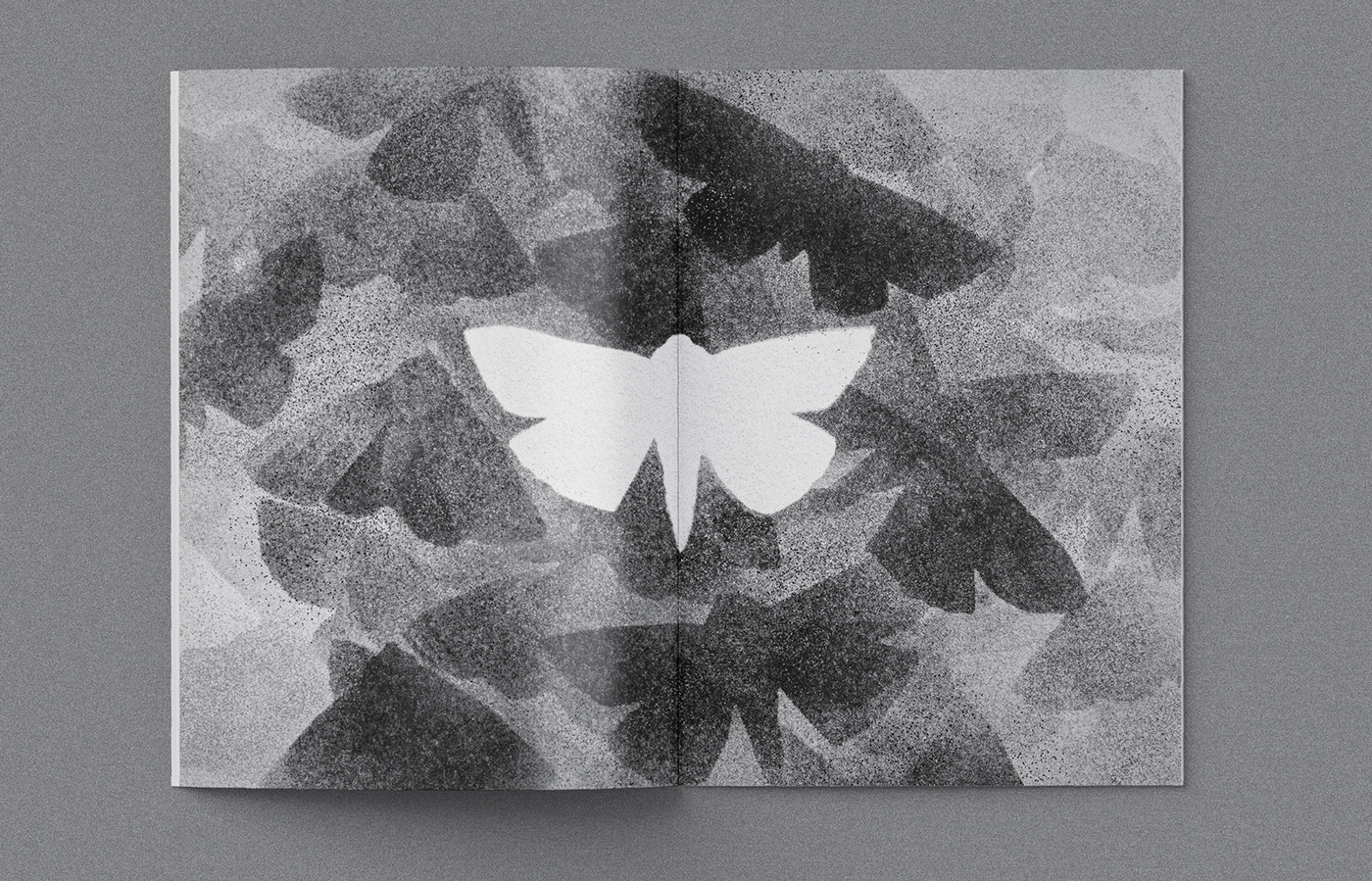 black and white butterfly bw emotion illustrations monochrome sketch TRADITIONAL ART Zine  stencil