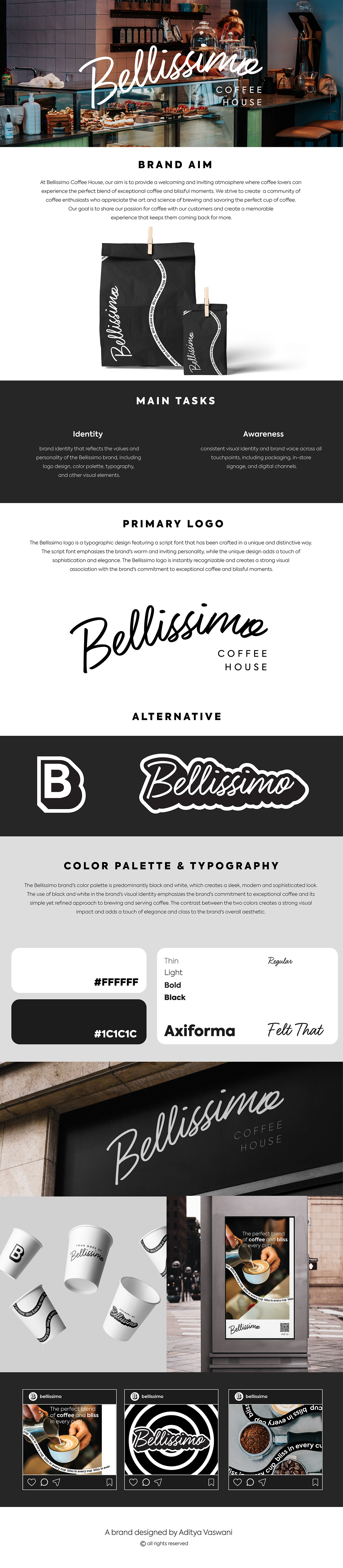 adobe illustrator brand identity branding  cafe Coffee design graphic design  Logo Design typography   visual identity