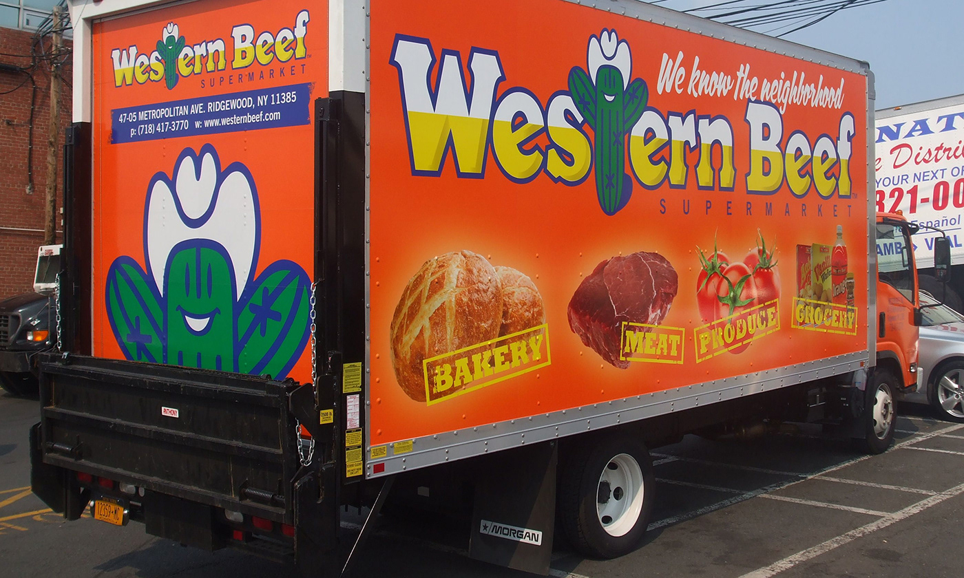 food label price label bakery Western Beef cactus Truck Wrap Signage Label business card sketch New York Queens Food 