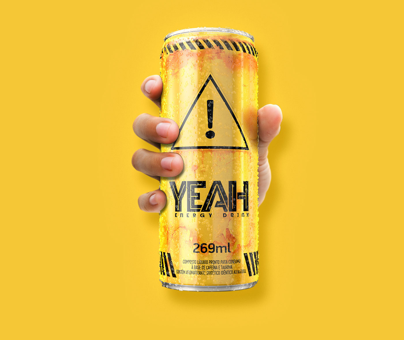 yeah energy drink energético product design  Design de produtos marca branding  pos PDV