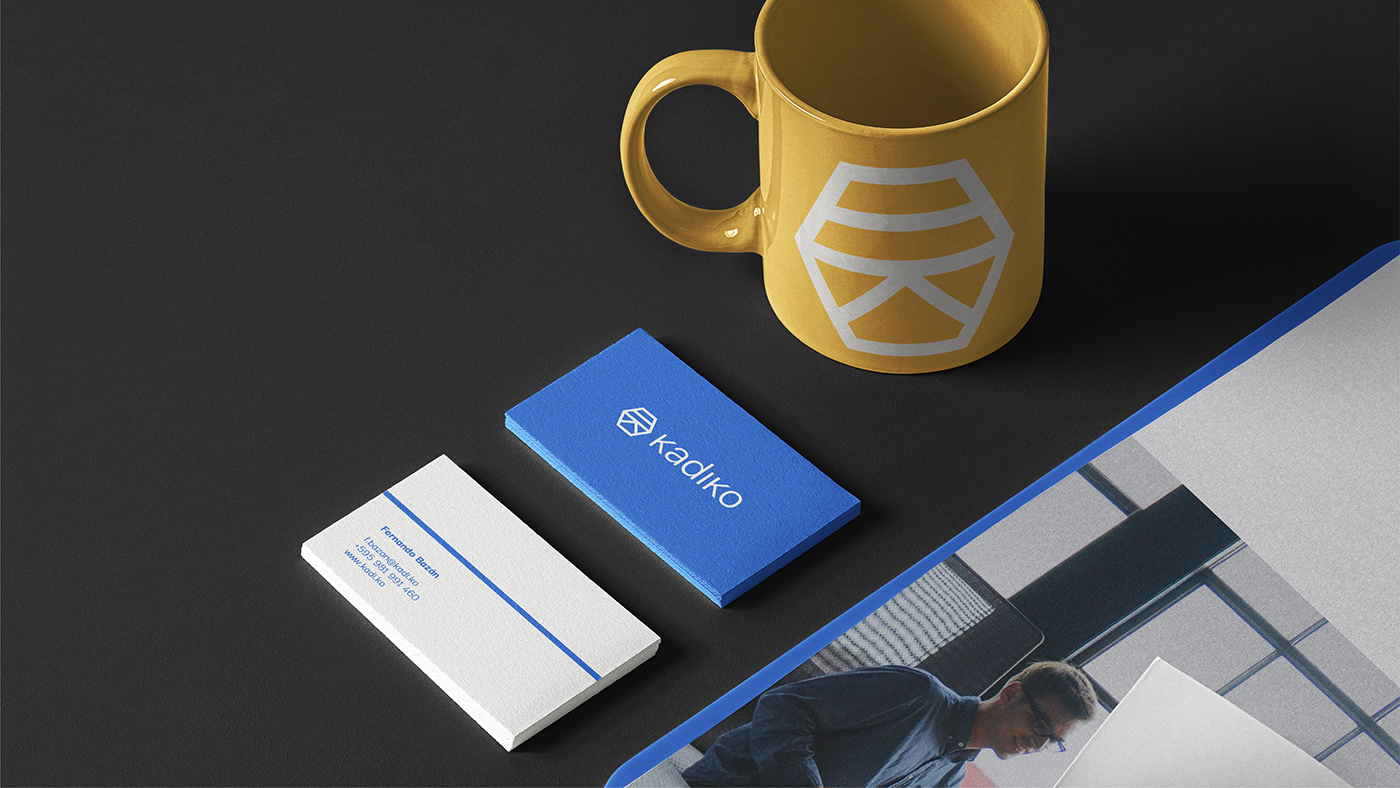 blue identity logo software Technology