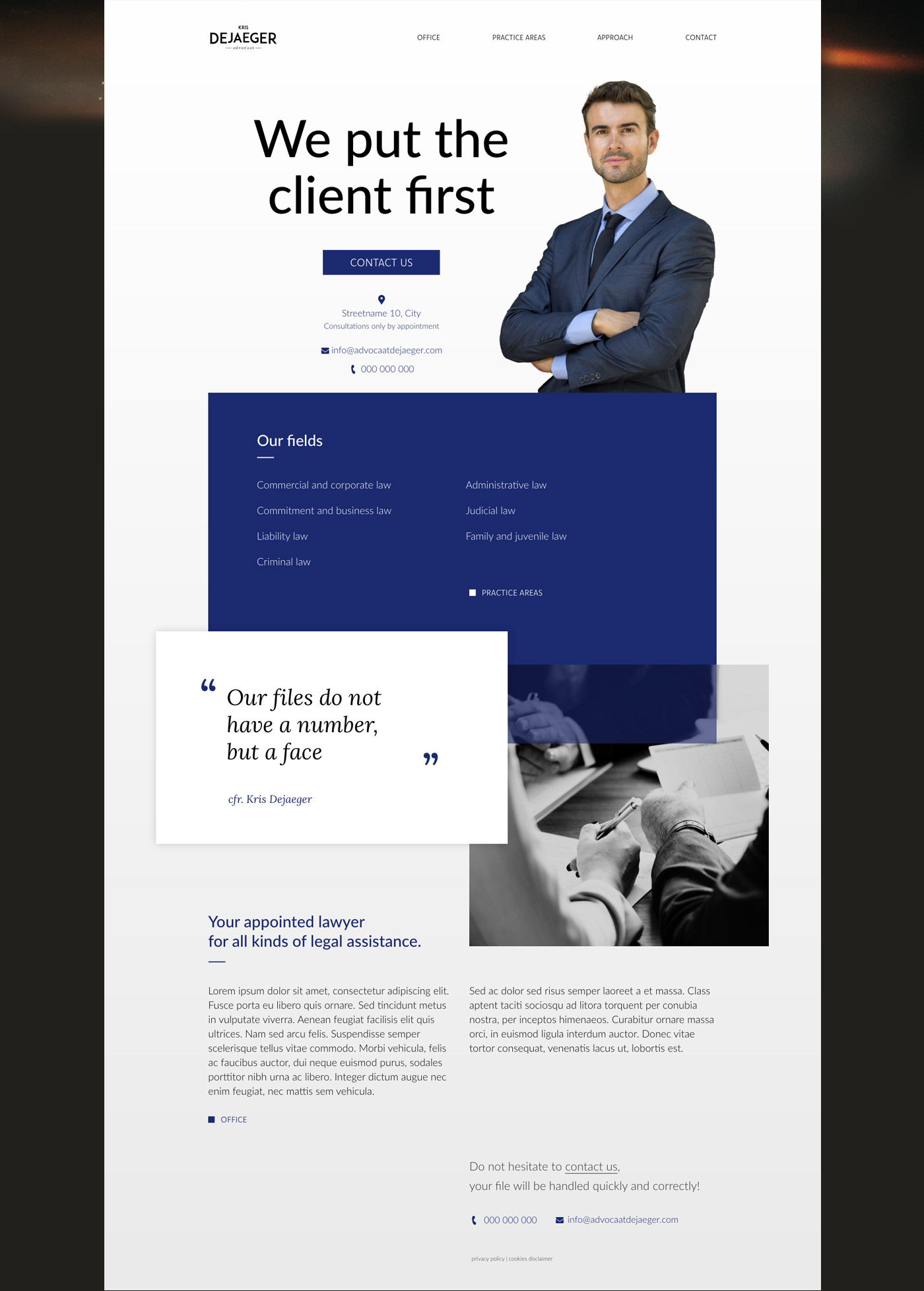 Web Design  ui design design Website lawyer