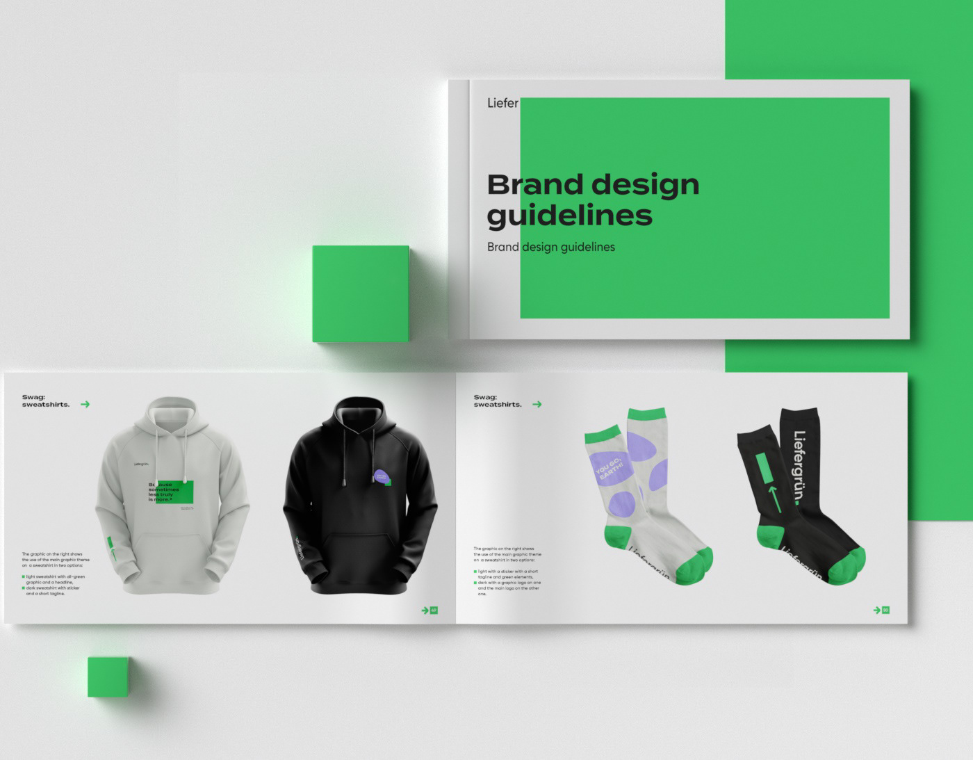 brand design system brand identity courier service delivery Ecology green Green Delivery Green Energy Logo Design Sustainable