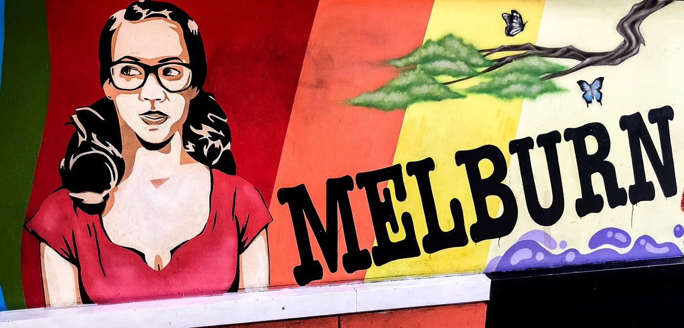 Graffiti streetart Melbourne