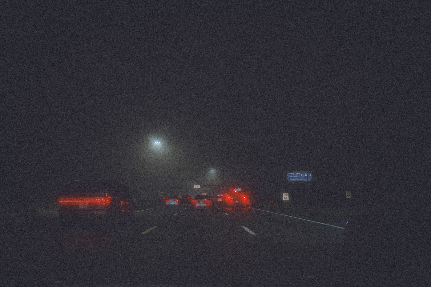 fujifilm night fog Driving noche niebla