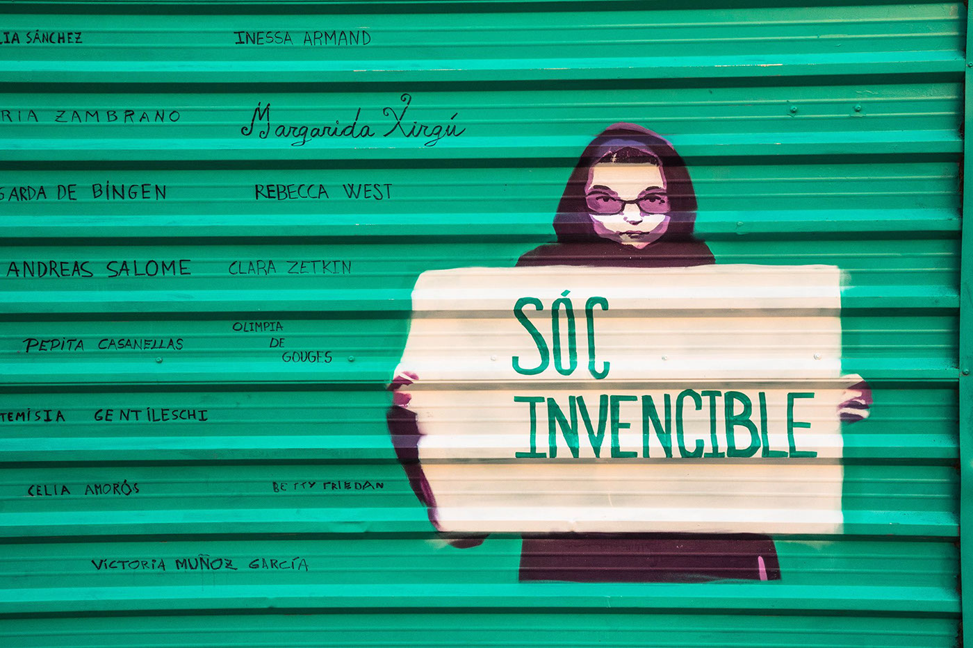 wall Mural Muralism genderviolence art streetart stencil stopviolence lacastillo barcelona