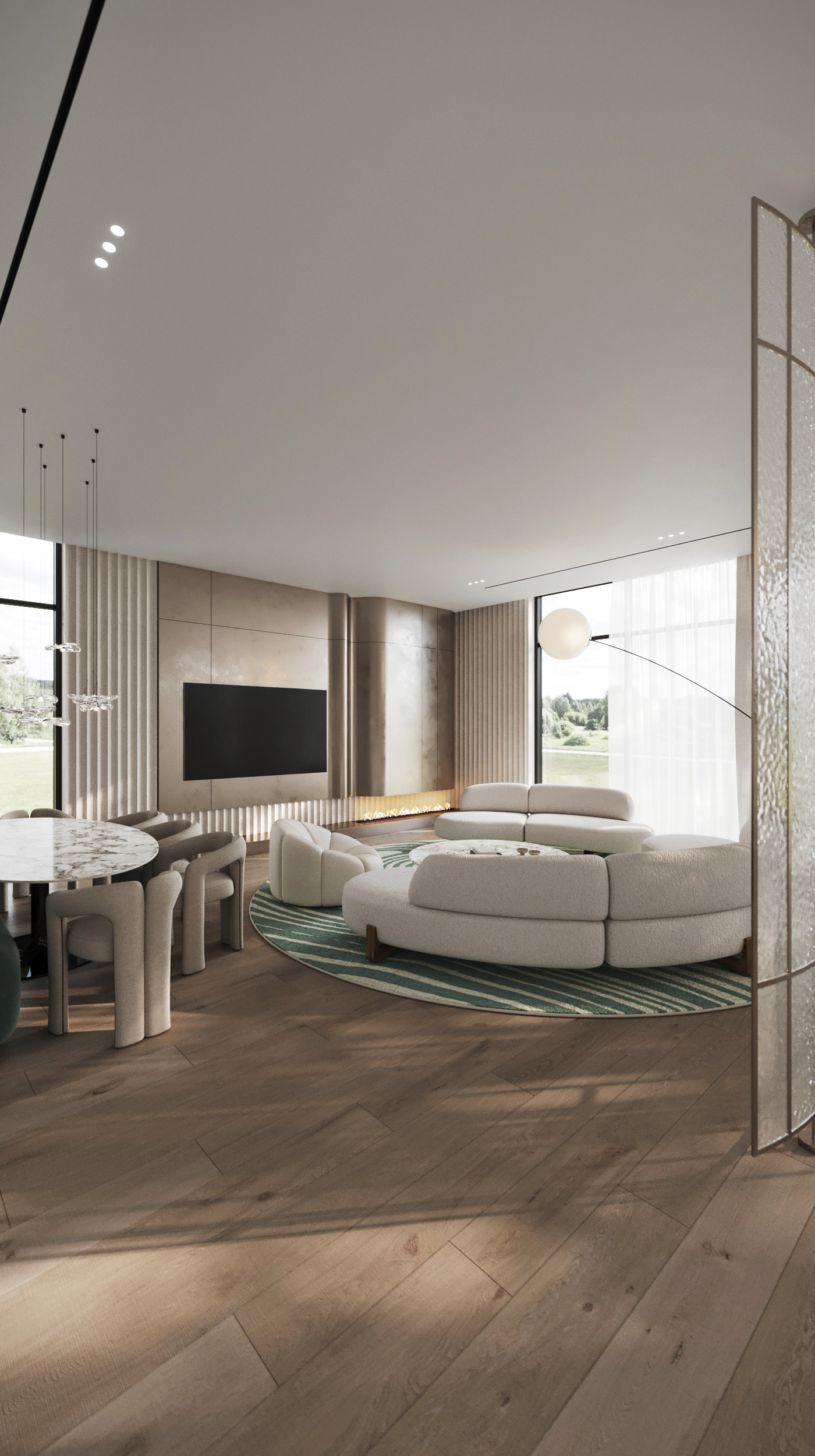 3ds max architecture corona design Interior interior design  living Render visualization