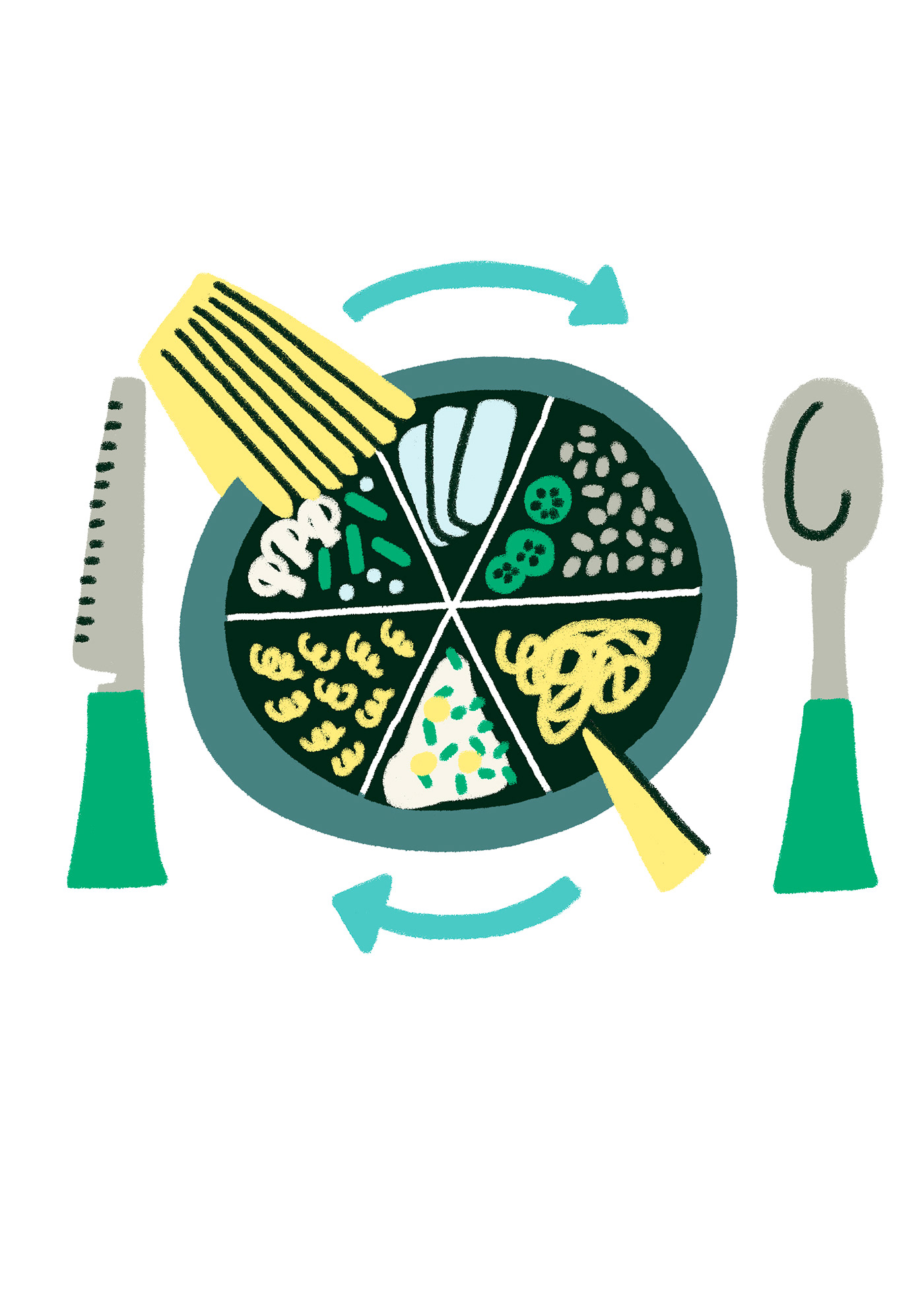 app cachetejack Drawing  Food  freshly ILLUSTRATION  sticker