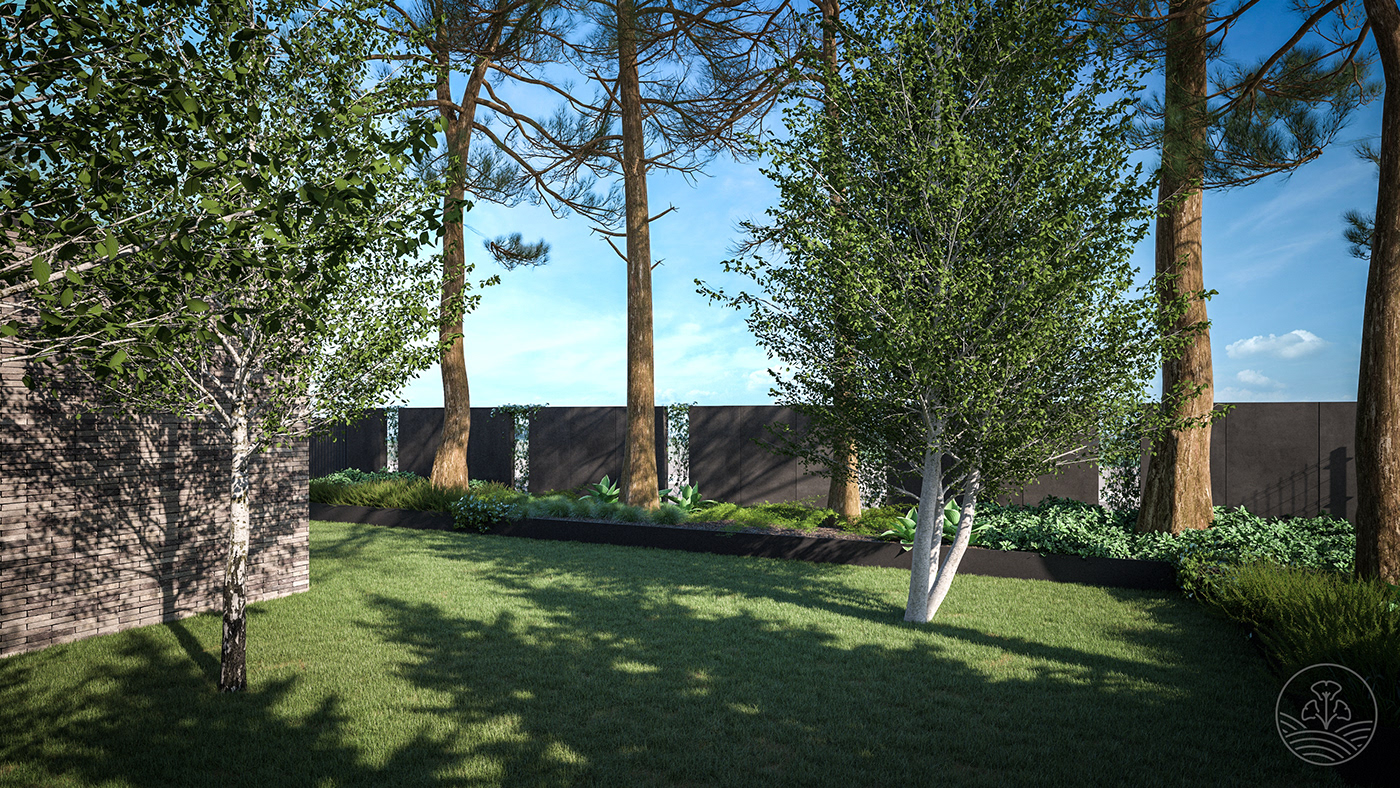 Outdoor Landscape architecture visualization archviz 3ds max exterior CGI Render