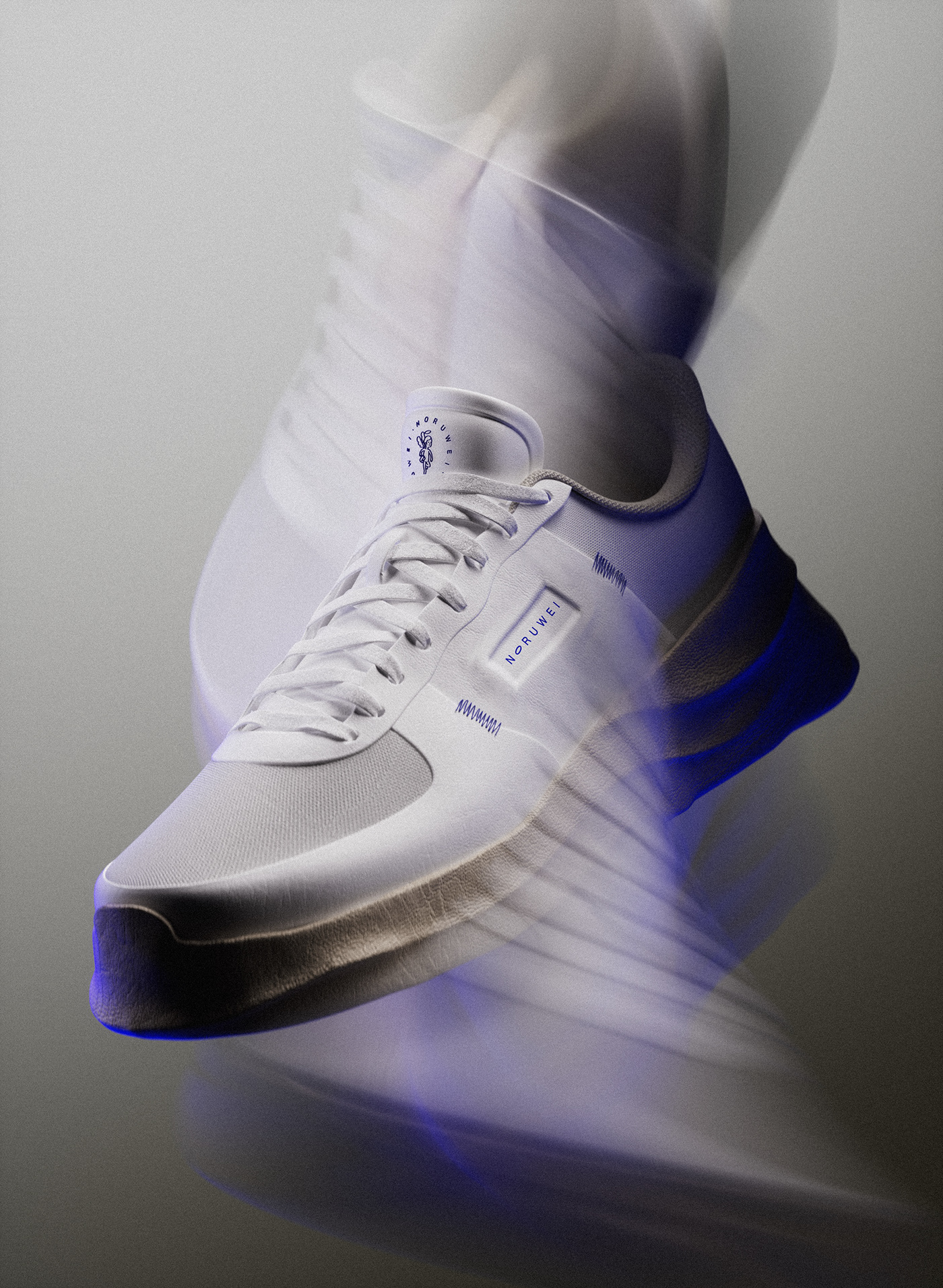 sneakers Fashion  model CGI 3D design Advertising  creative branding  visual identity