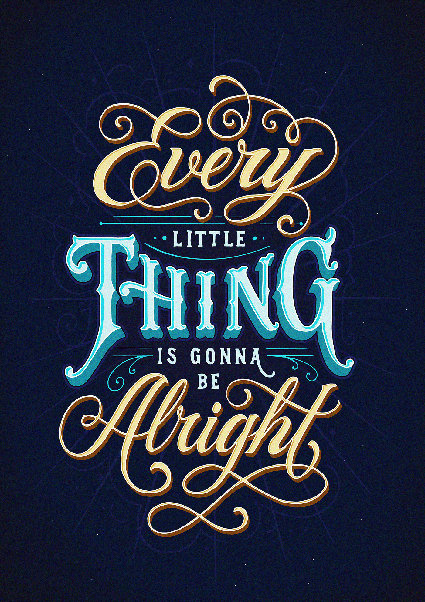 Hand Lettering Works by Tobias Saul