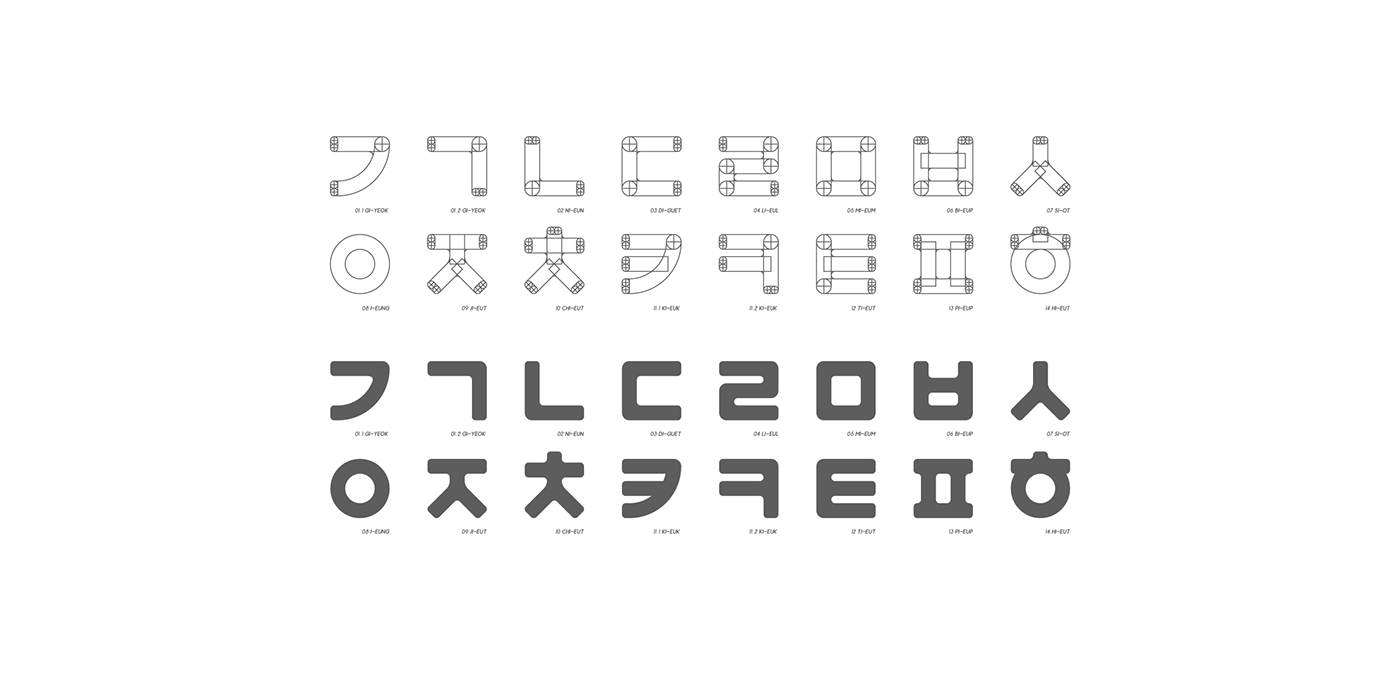 Character alphabet arttoy korean dokkaebi monster Hangul tongue figure kidult