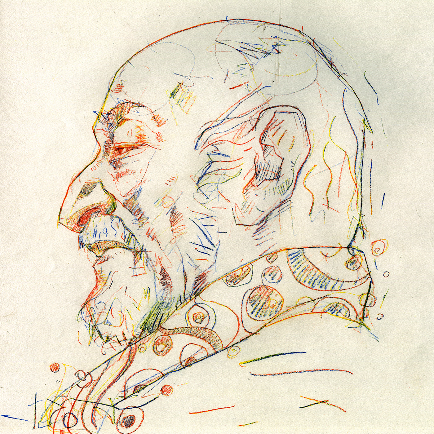 Drawing  ILLUSTRATION  Milton Glaser portrait