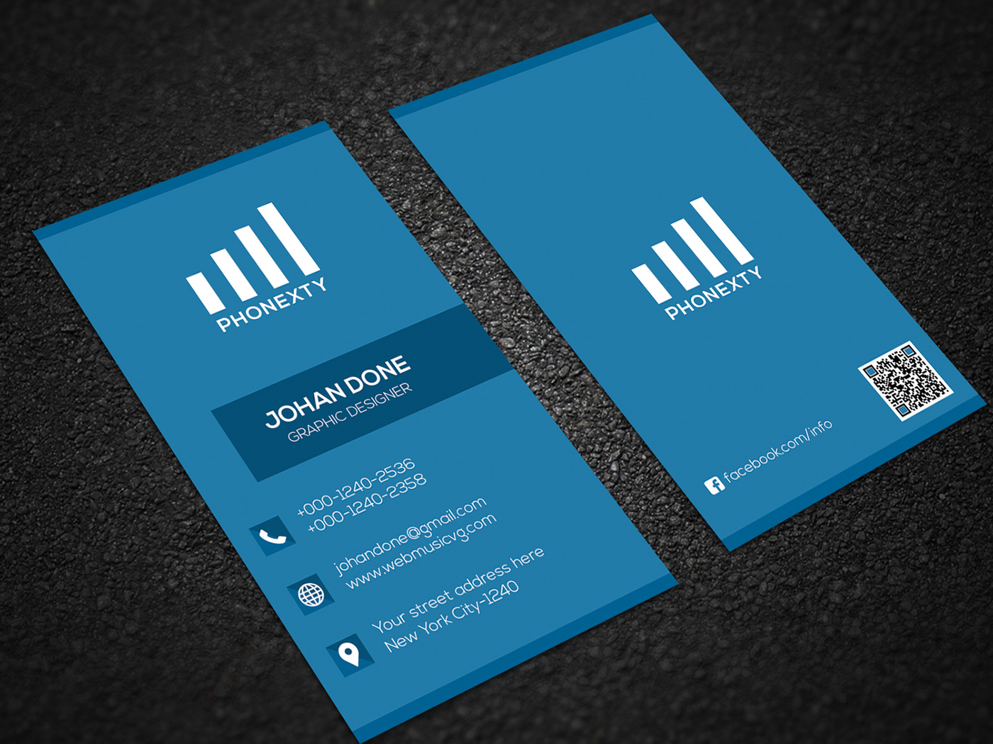Download Free business card mock up psd. on Behance
