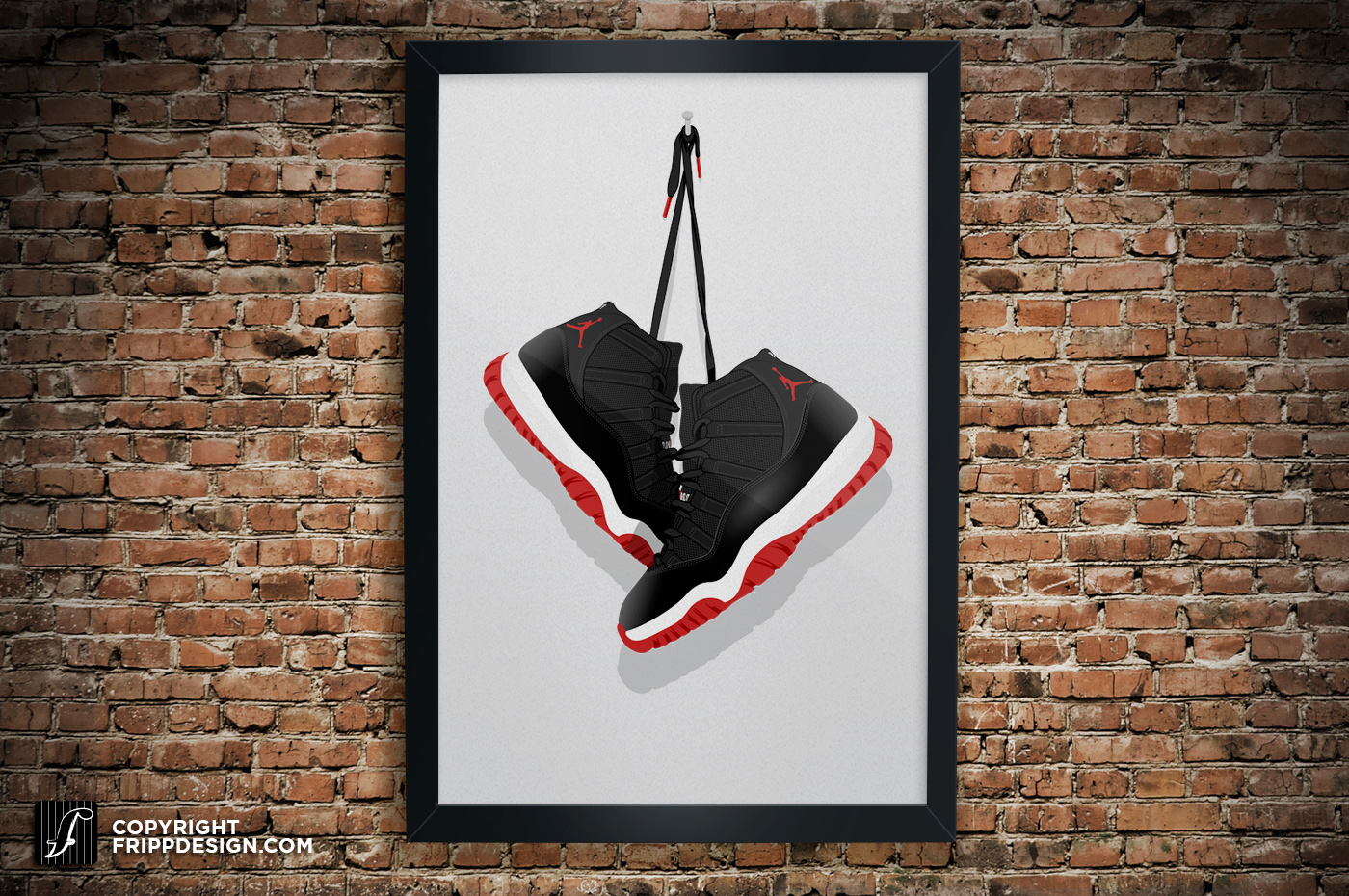 Art & Collectibles Street Art  poster art air jordan Nike jumpman sneakerhead kicks basketball Michael Jordan