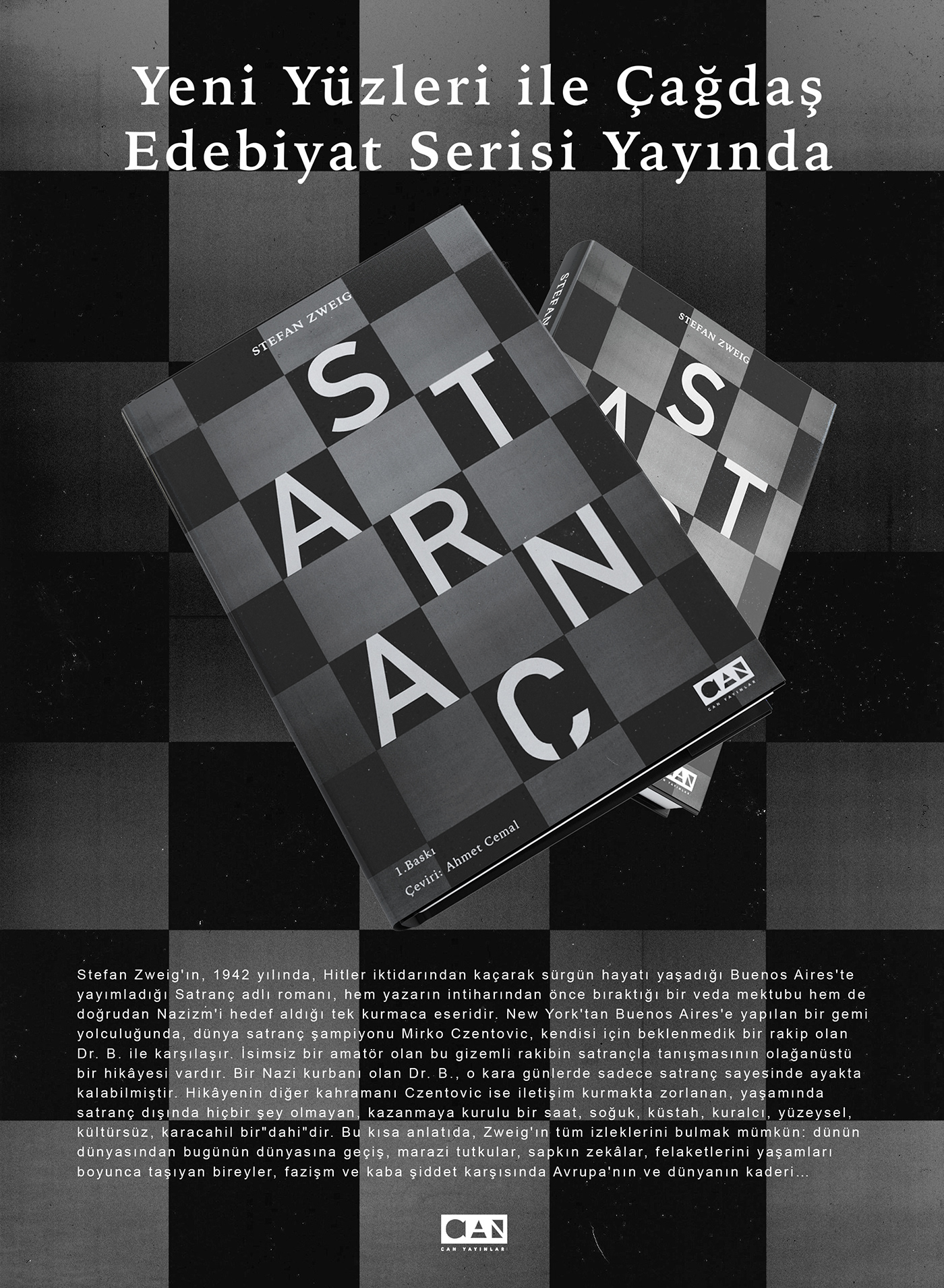 chess book cover design Graphic Designer stefanzweig