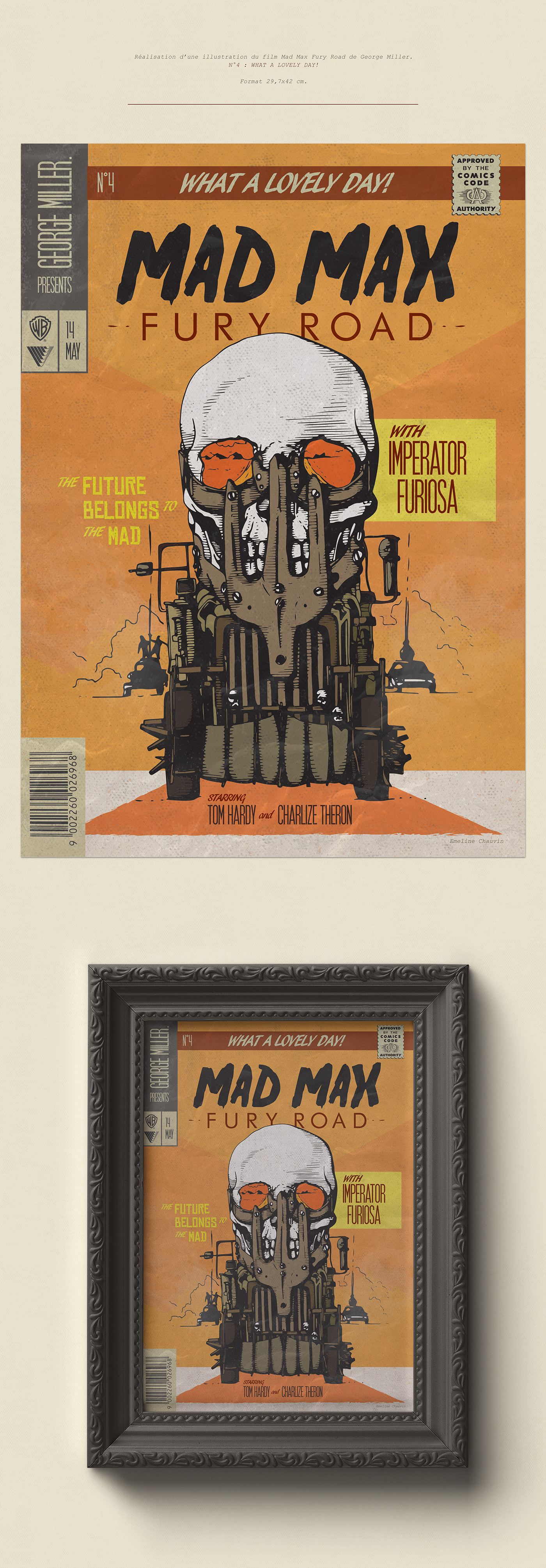 Mad Max comic comic cover Furiosa