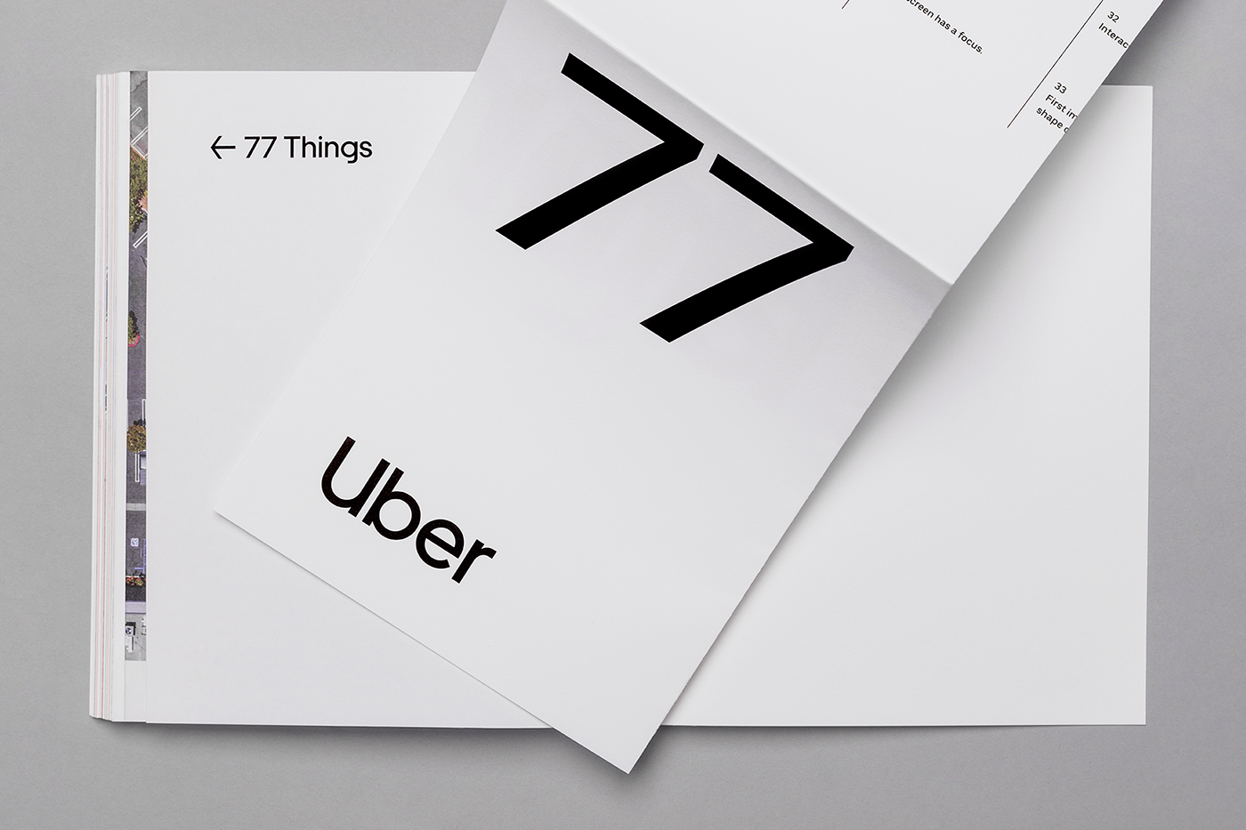 editorial design  Uber branding  Typeface witefoil emboss blind debs wolfollins