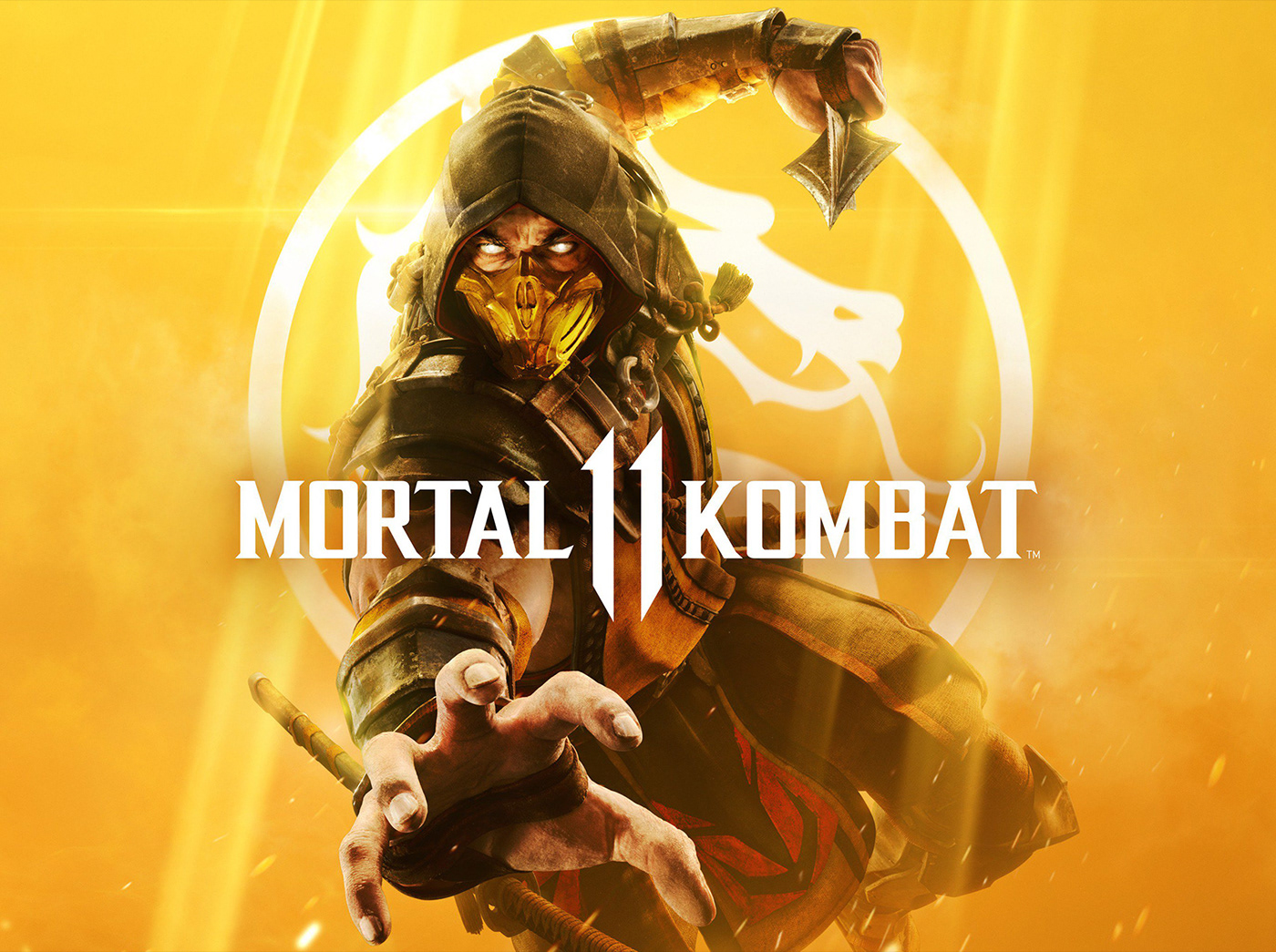 mortal kombat mk11 scorpion Box Art key art video game key visual process mortal kombat 11 Gaming