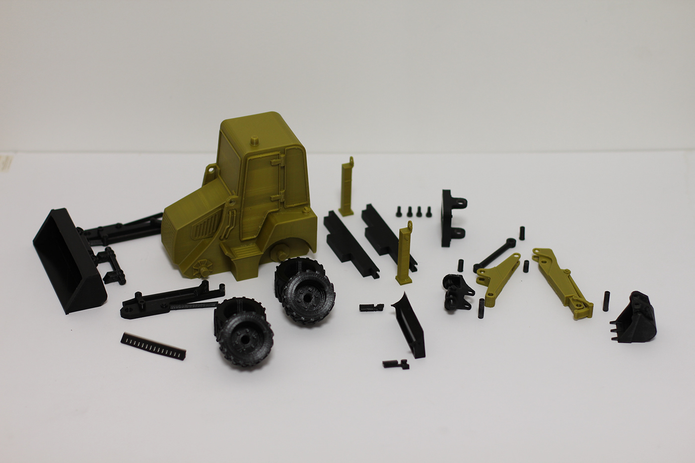 3D 3D модель building bulldozer Excavator machinery mechanism Tractor Truck Vehicle