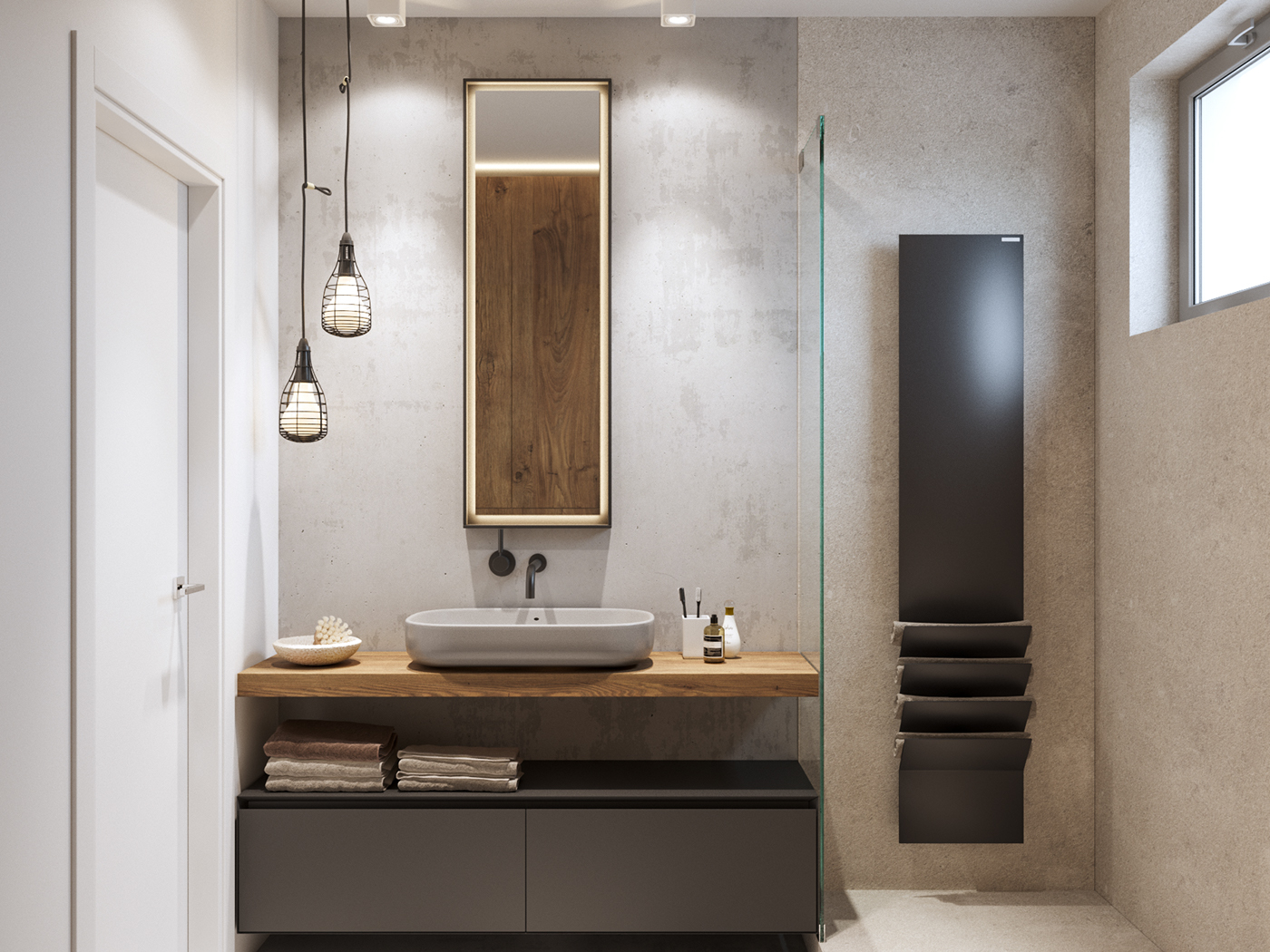 visualization archviz Interior architecture Render 3D CGI rendering kitchen bathroom