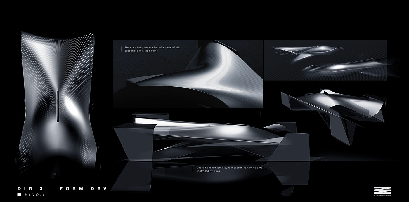 supercar Formula 1 student concept design car design automotive   animation 