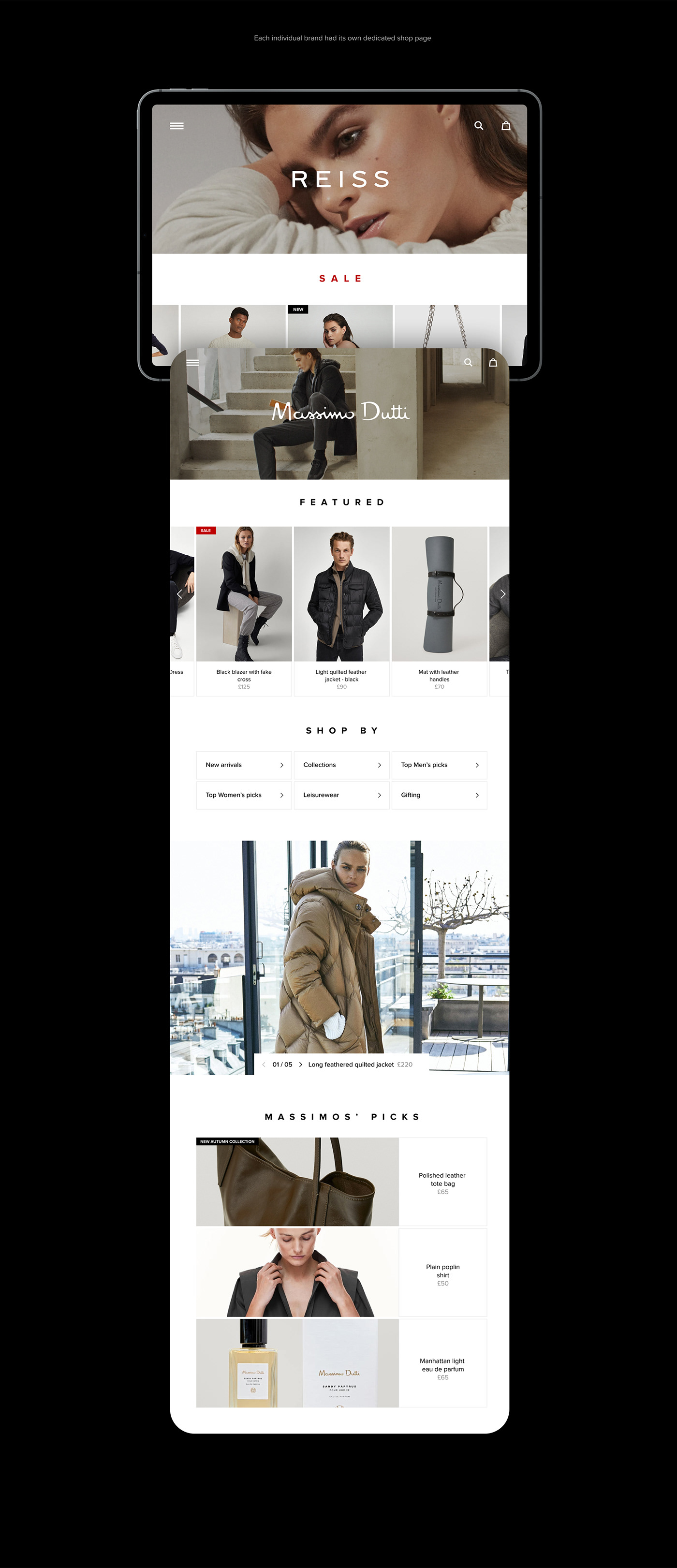 branding  brands e-commerce Fashion  luxury Marketplace Responsive ui design ux Website Design