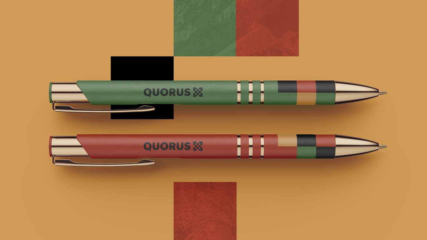 creative pen design for swiss lawyers firm