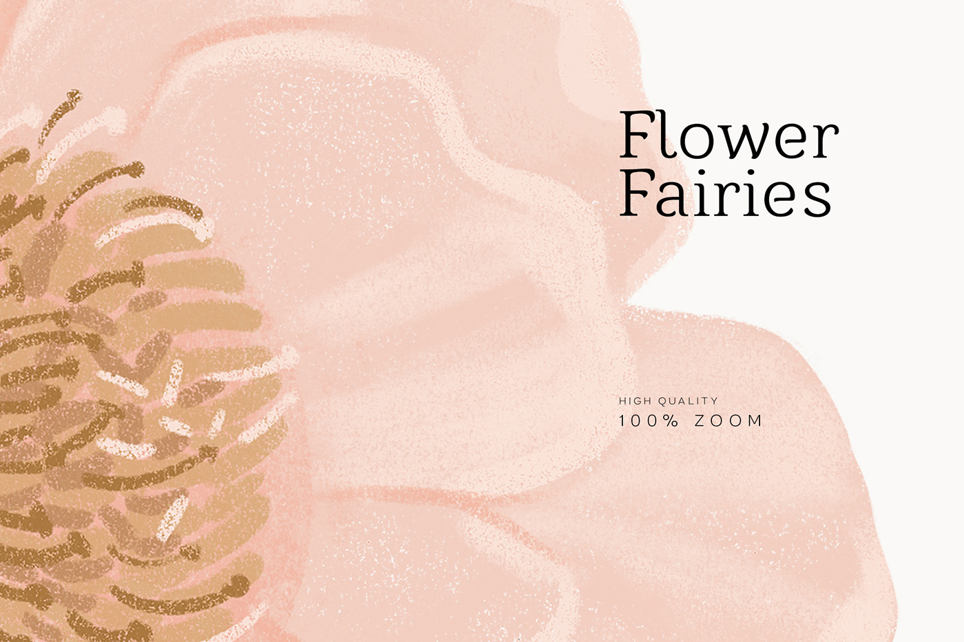 fairy blooming Flowers wallpaper pattern Digital Art  Character design  ILLUSTRATION  letters floral pattern