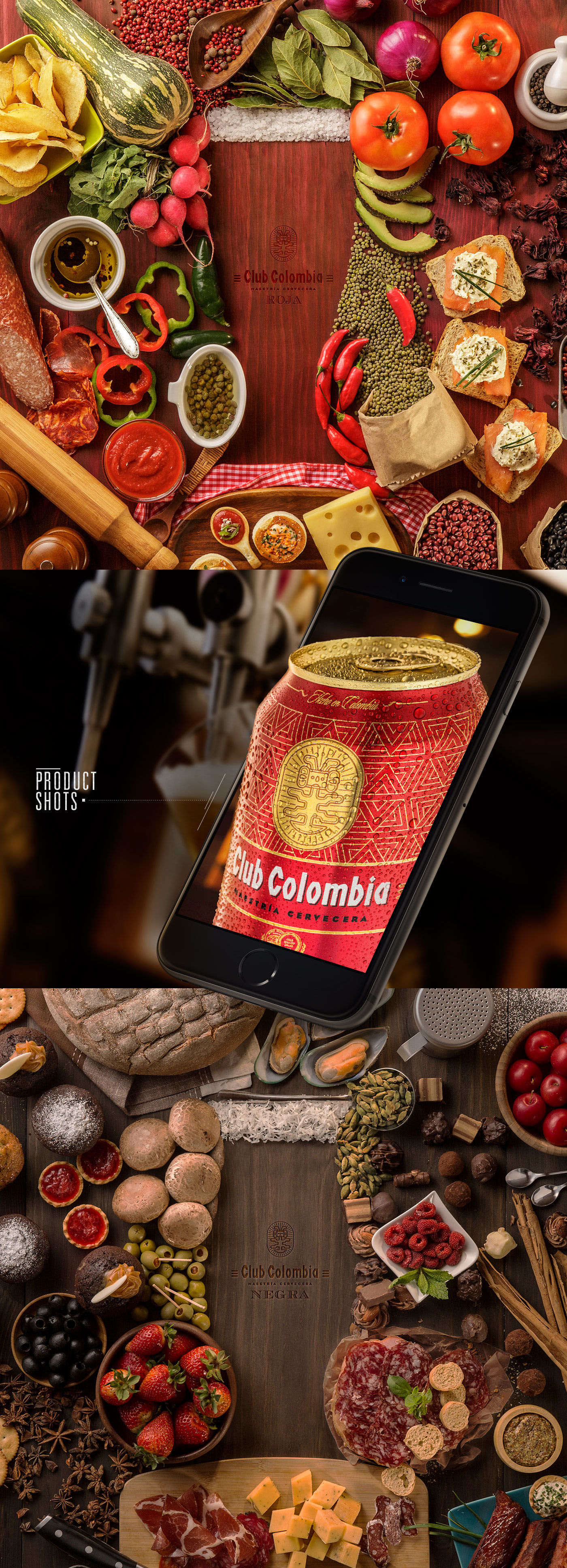 #ClubColombia club colombia beauty content beer design ArtDirection