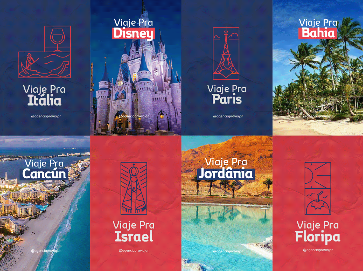 agência de viagens Brand Design brand identity design de marcas identidade visual Logo Design Travel Turismo