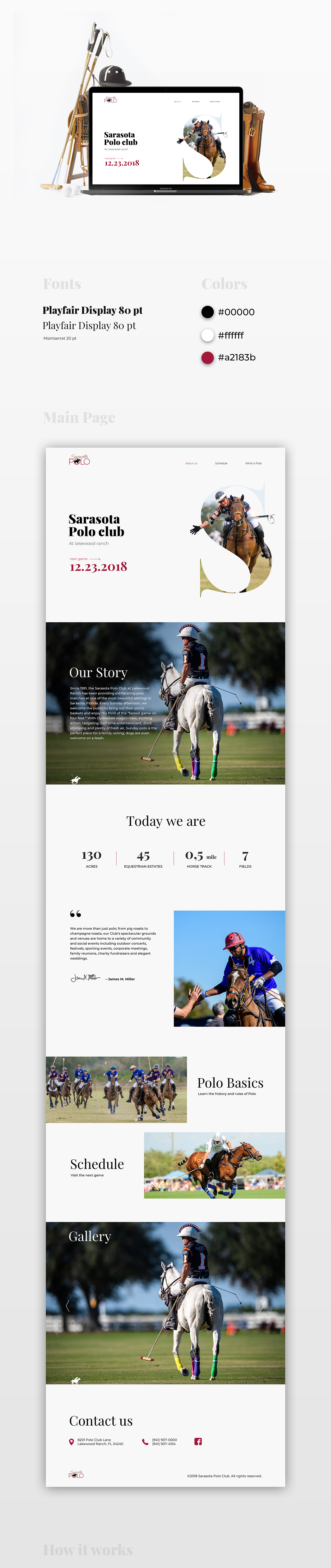 luxury polo redesign Webdesign magazine sketchapp