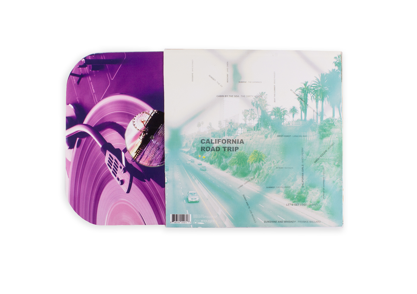 LP LP Design record Packaging California