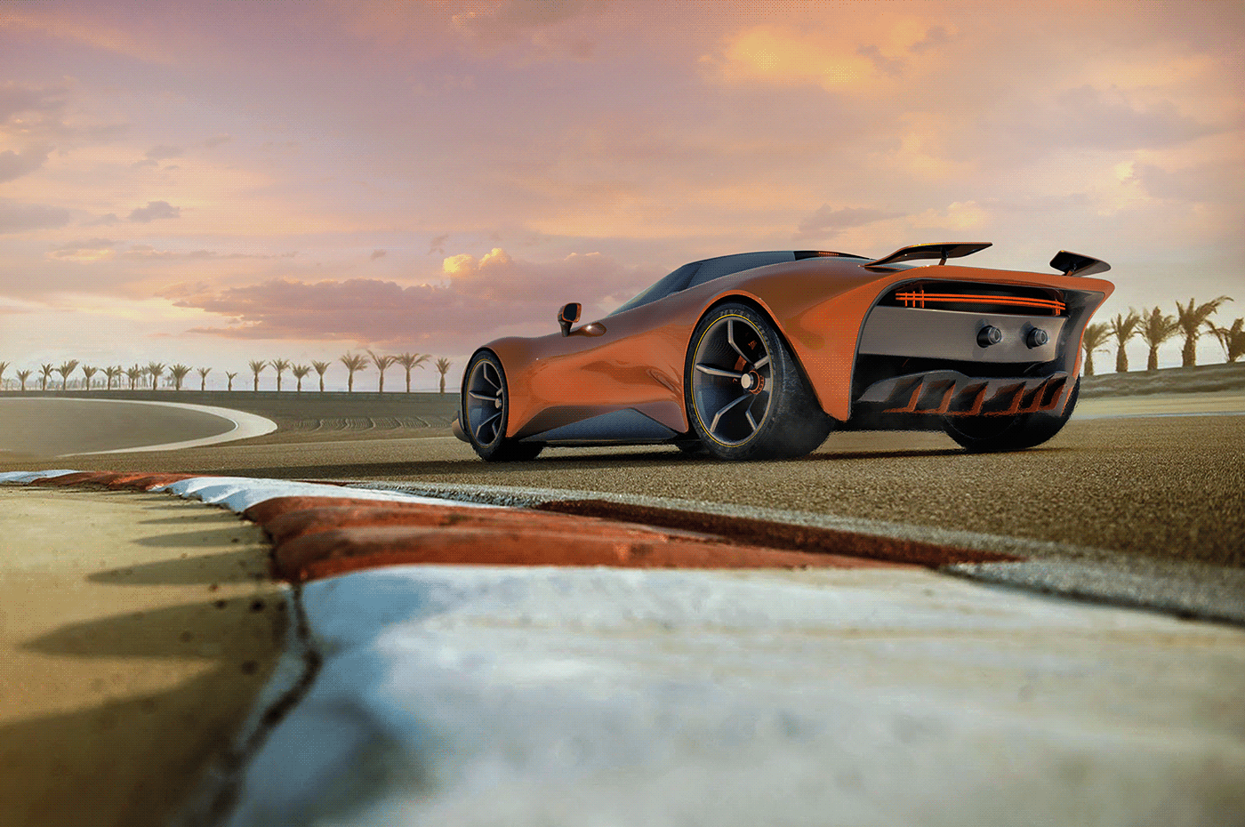 supercar concept automotive   McLaren car design sketch Render 3D Alias Racing