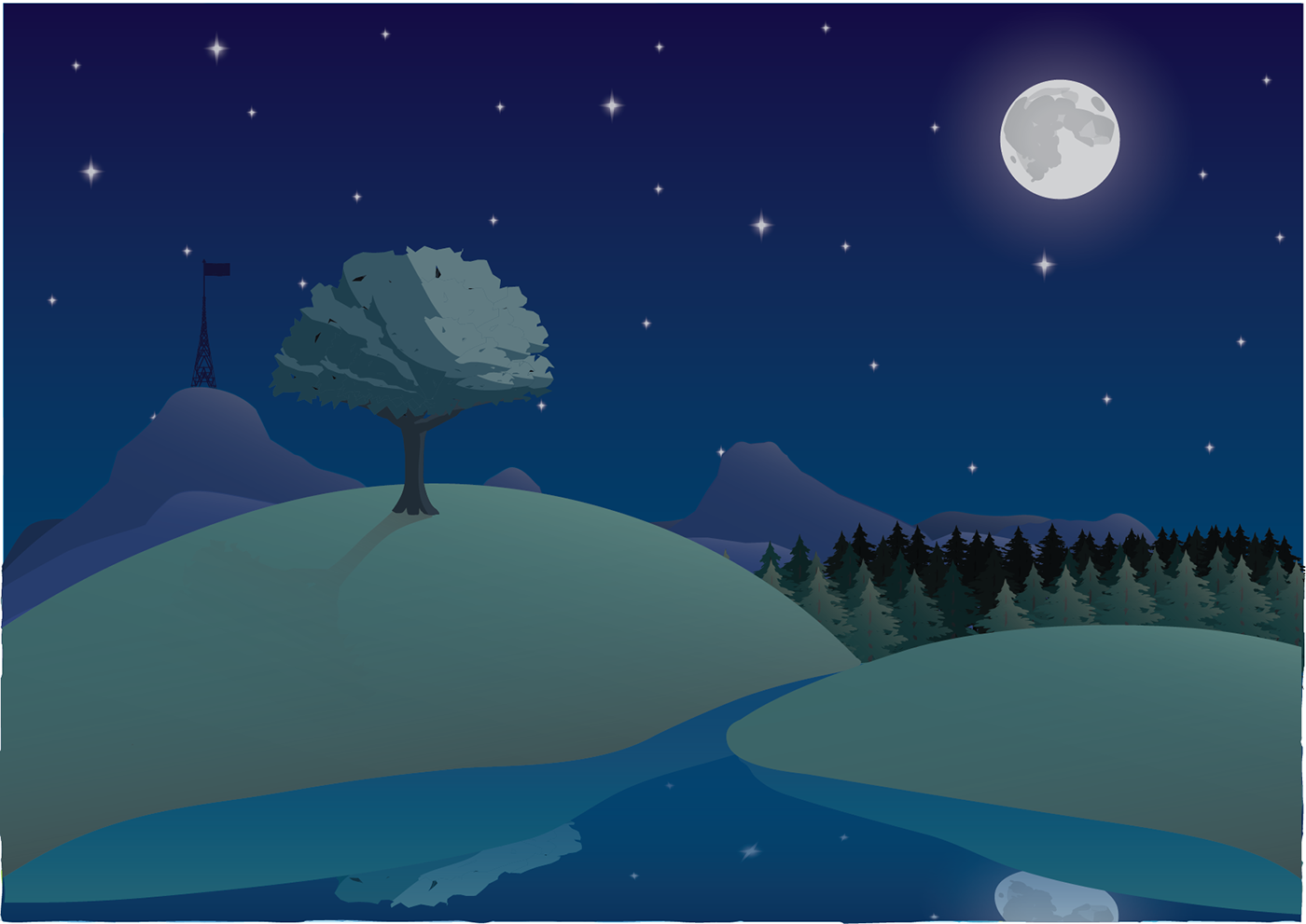 Image may contain: moon, screenshot and cartoon
