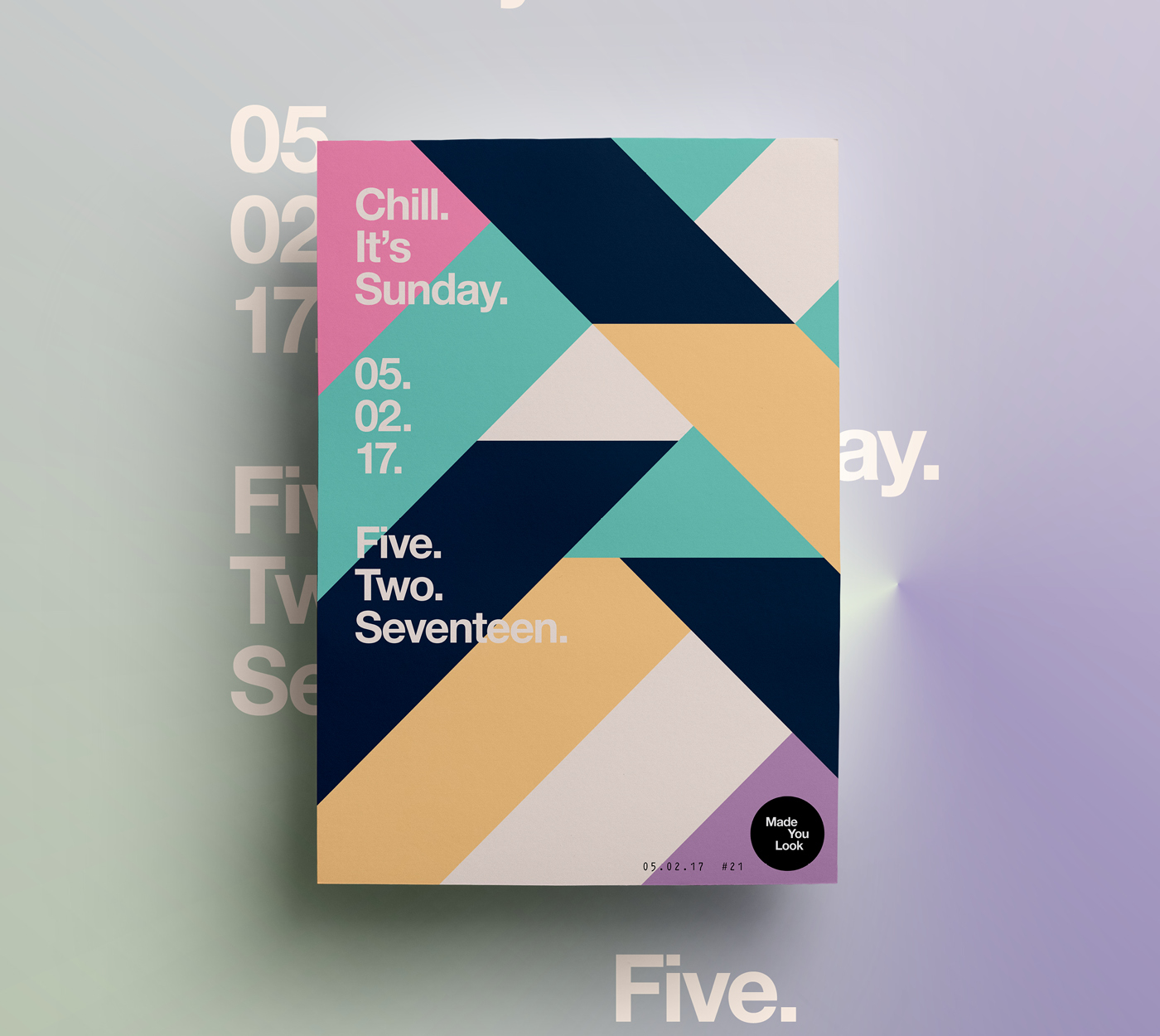 poster posters TwentySeventeen brand Self Promo type