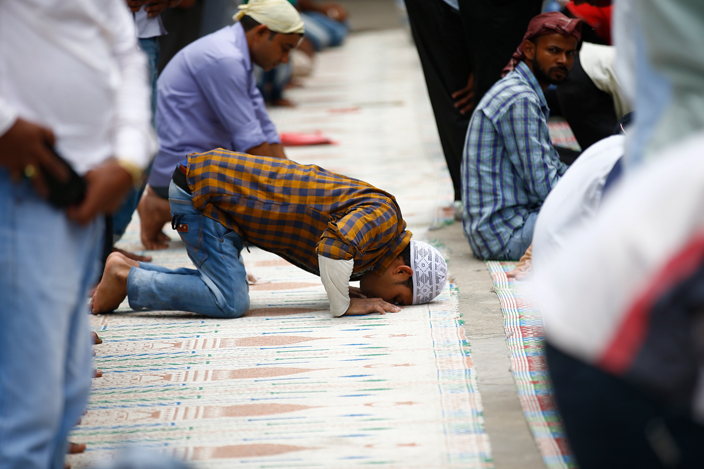 nepal kathmandu asia muslim people community festival culture tradition Pray