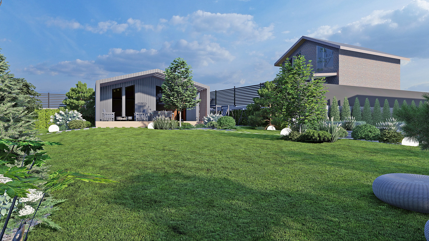 LandscapeProject landscapedesigner gardendesign exterior 3D Render