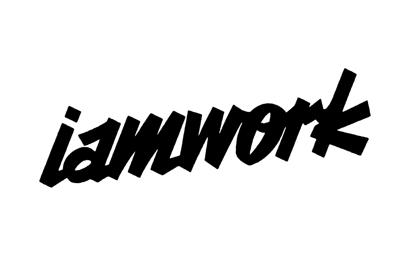 black and white Calligraphy   custom type lettering lettering logo logo Marker Script type