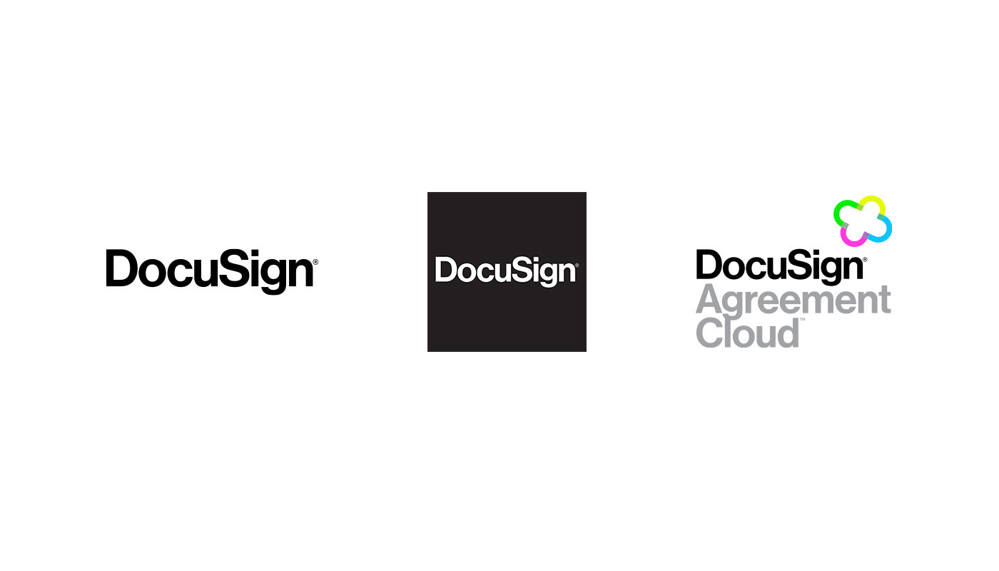 DocuSign branding  logo digital ux UI Website graphic design  presentation corporate