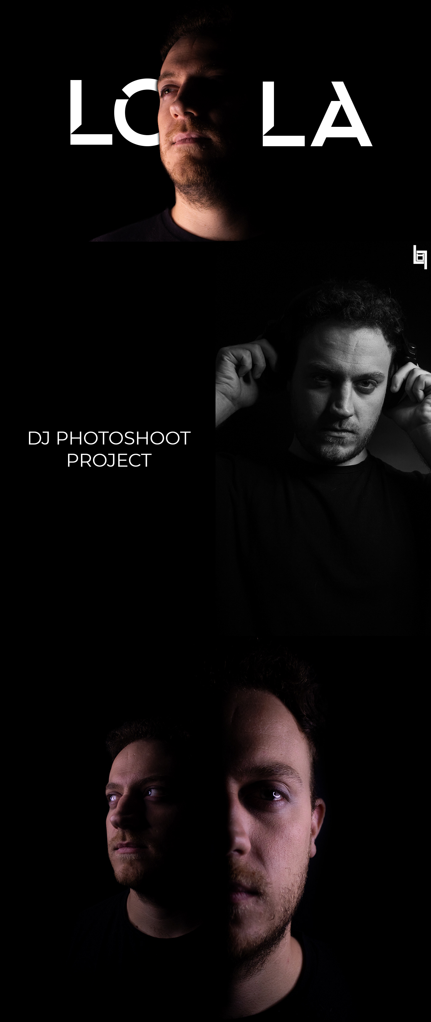 Photography  music dj photoshoot portrait brand identity Graphic Designer photoshop