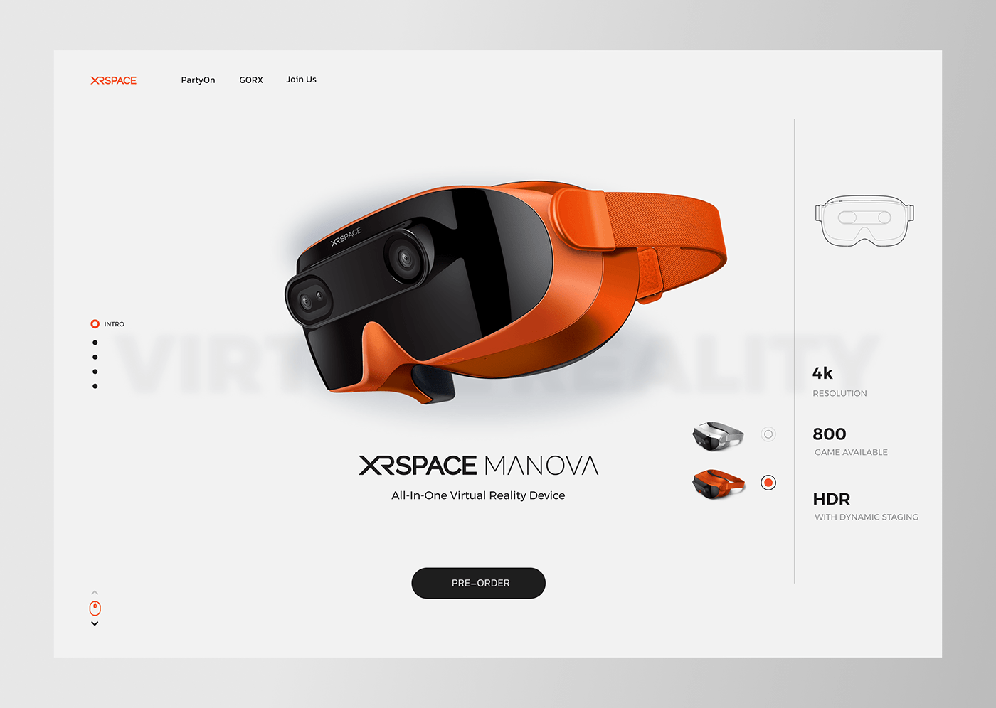 Webdesign digitalart uiux designinspiration 3dmodeling Virtual reality vr game
