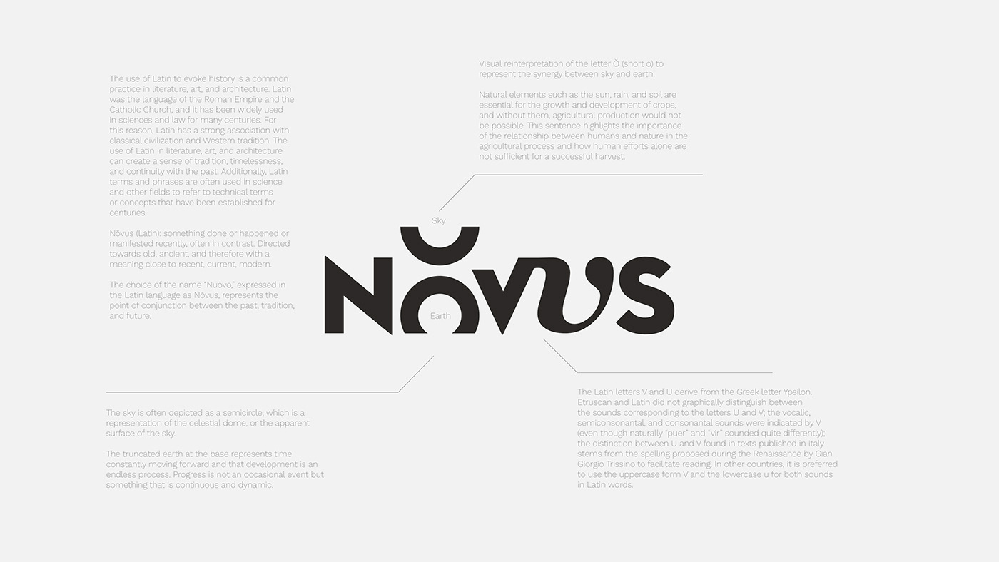 Davide Rino Rossi • Novus Puglia • Logo Design • Concept