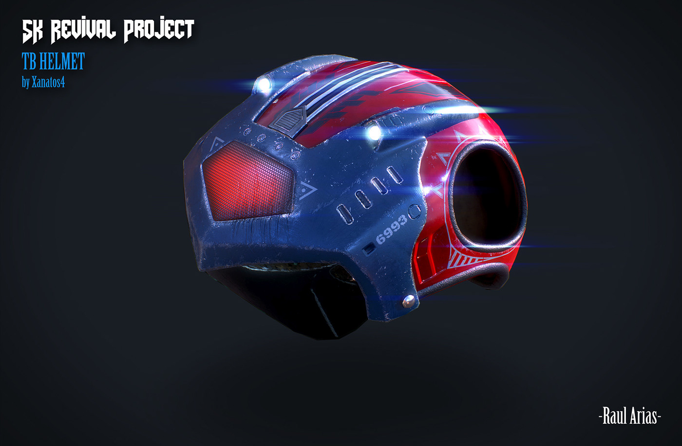 helmet design swat kats 3D