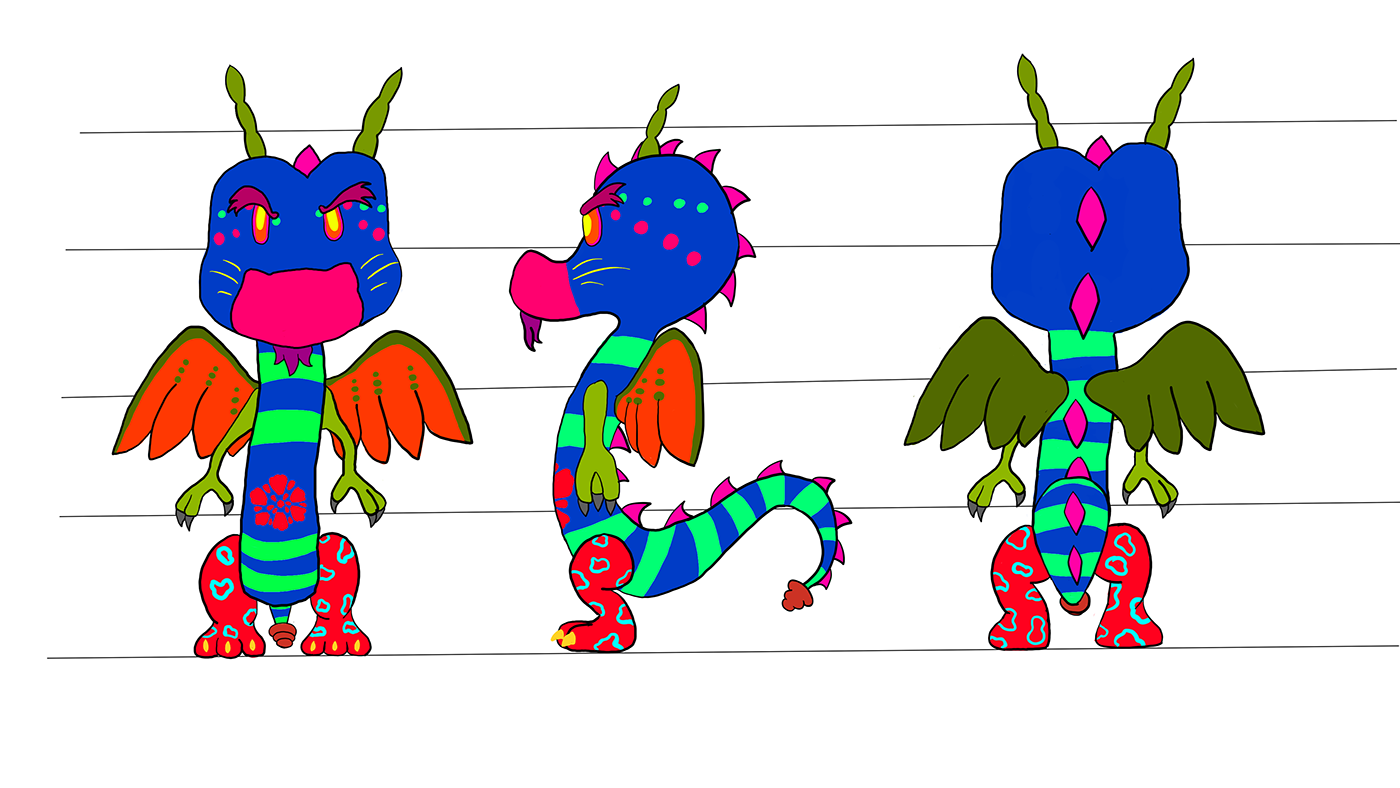Funko funkopop Character design  alebrijes mexico 3d modeling Maya