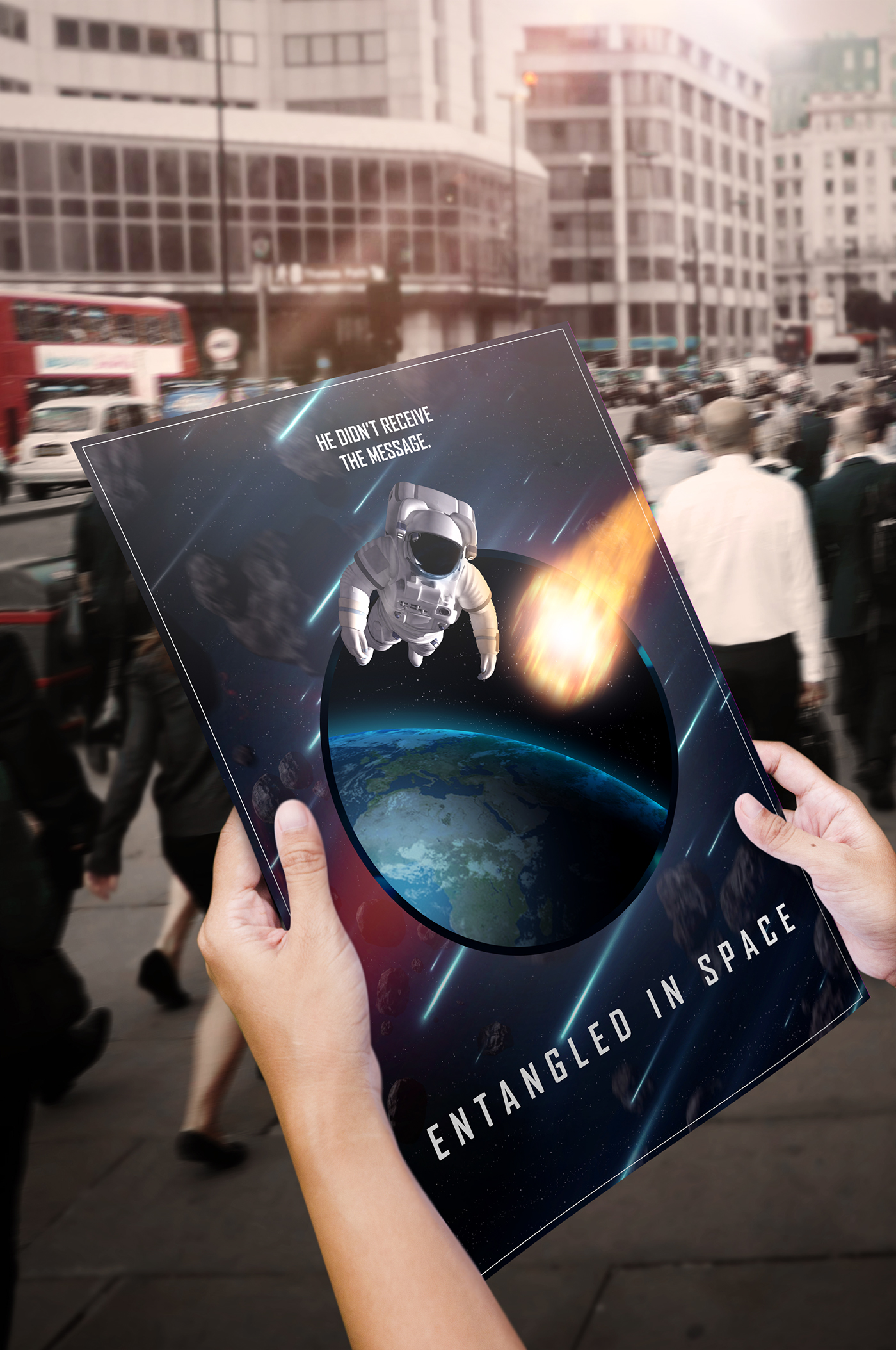 artwork movie poster graphic design  Advertising  marketing   Sci Fi