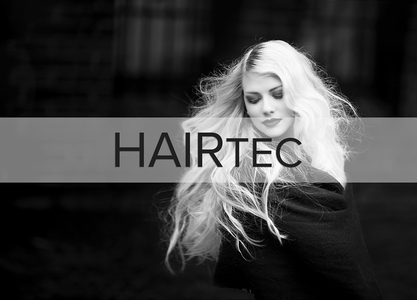 graphic design  hairdressing salon Freelance HAIRTEC brand identity