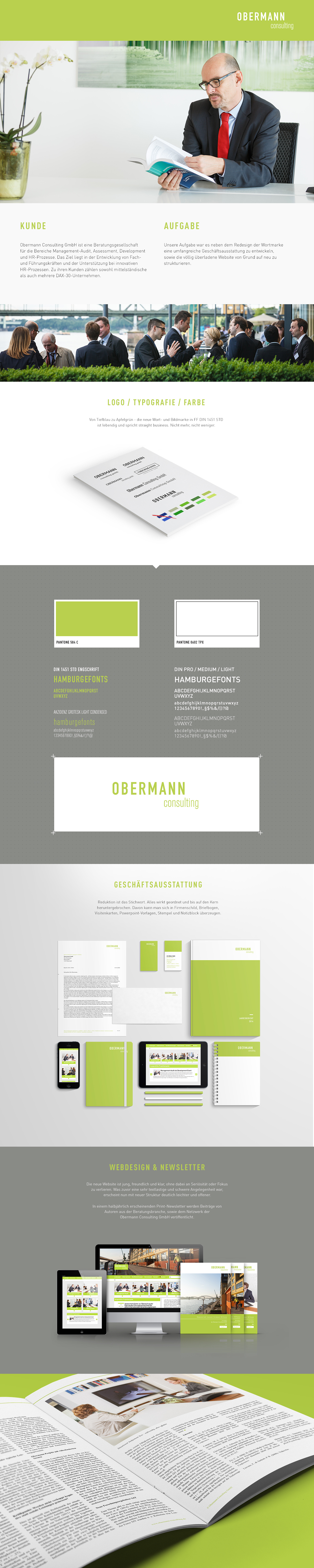 Obermann-Consulting Consulting-Branding identity Assessment-Center Corporate-Design Business-Design Minimalistic-Design Geometric-Branding